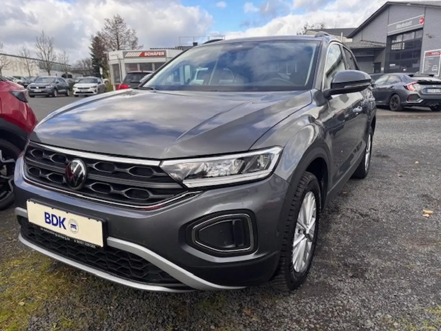 Volkswagen T-Roc TSI -LED -Winterpaket -LM -PDC -App-Connect -uvm.! Grau - 1