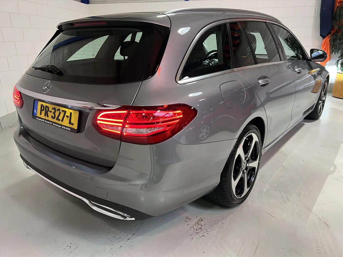 Mercedes-Benz C 180 C180 AUT7, ILS, Trekhaak, Stoelverw Grigio - 2