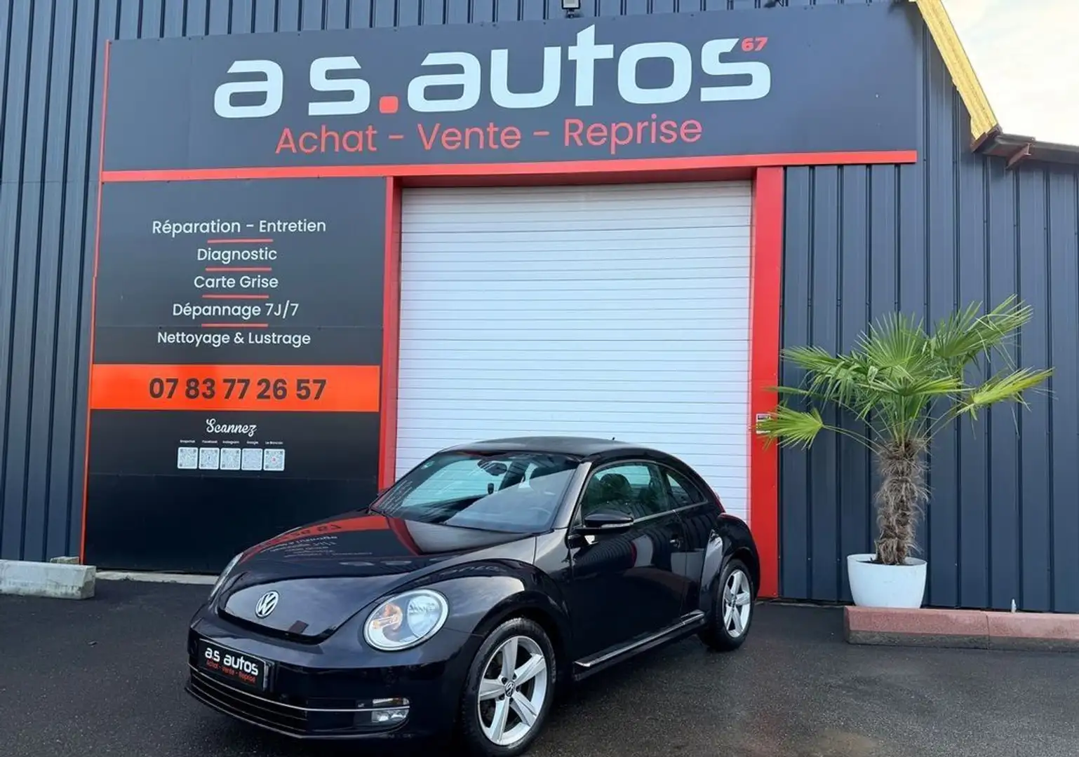 Volkswagen New Beetle 1.4 TSI 160 CV Coccinelle Vintage GPS CLIM AUTO RADAR AV-AR Schwarz - 1