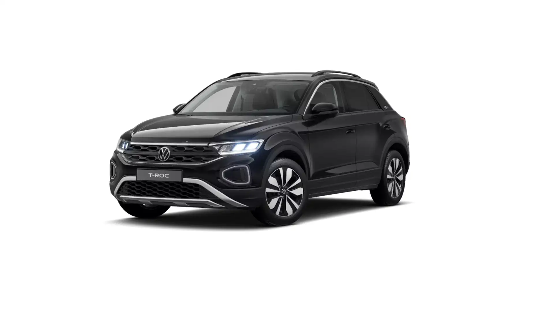 Volkswagen T-Roc 1.0 TSI GOAL LM17 NAVI ASSIST Schwarz - 2