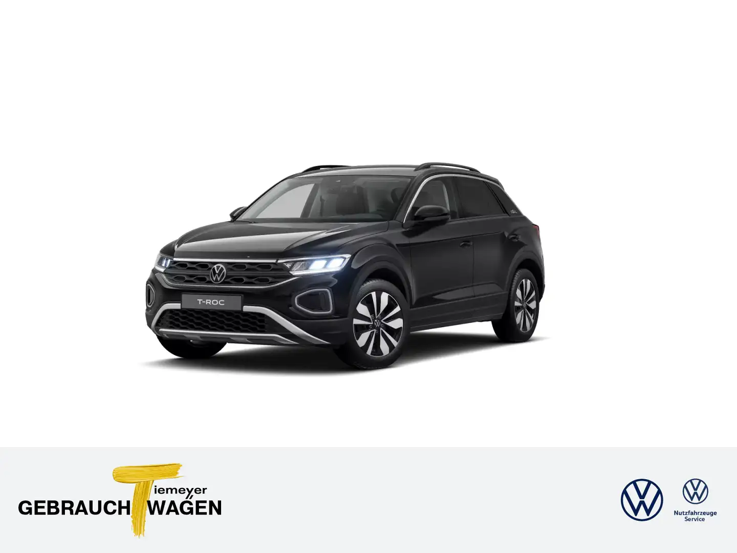 Volkswagen T-Roc 1.0 TSI GOAL LM17 NAVI ASSIST Schwarz - 1