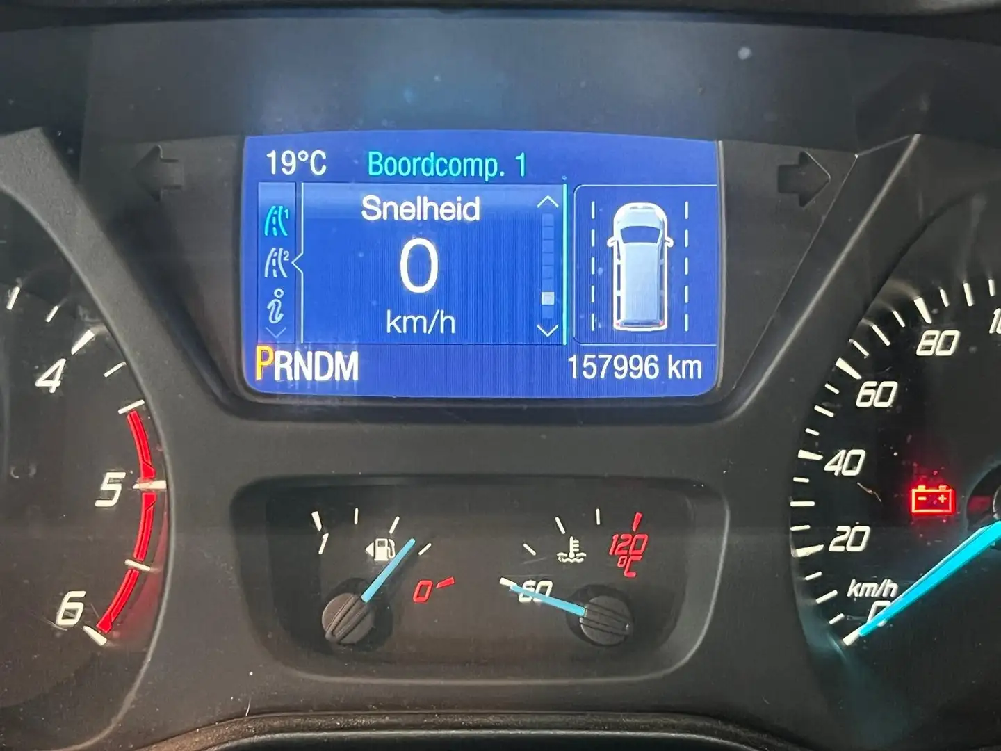 Ford Transit Custom 20 TDCi L1H1  NAVI, AIRCO, TREKHAAK, CAMERA, 1 EIG Blauw - 2