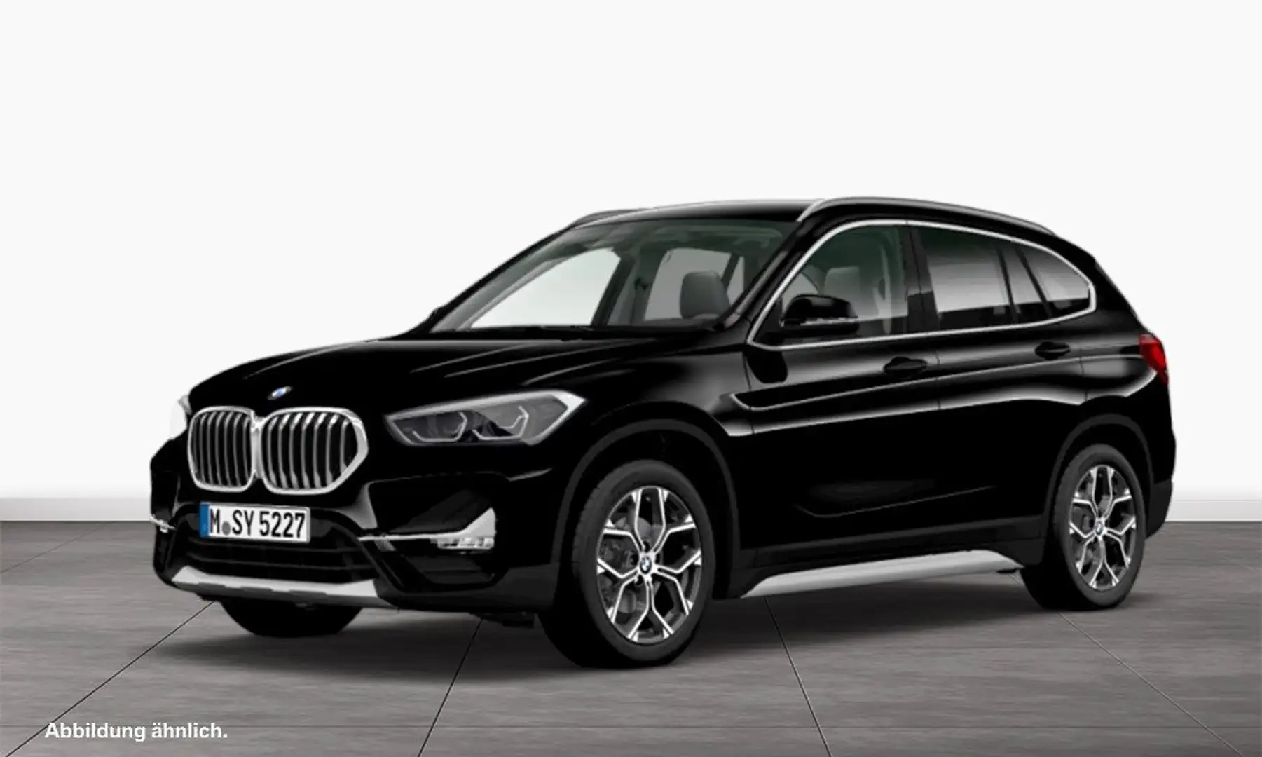 BMW X1 xDrive18d xLine DAB LED Navi Tempomat AHK Noir - 1
