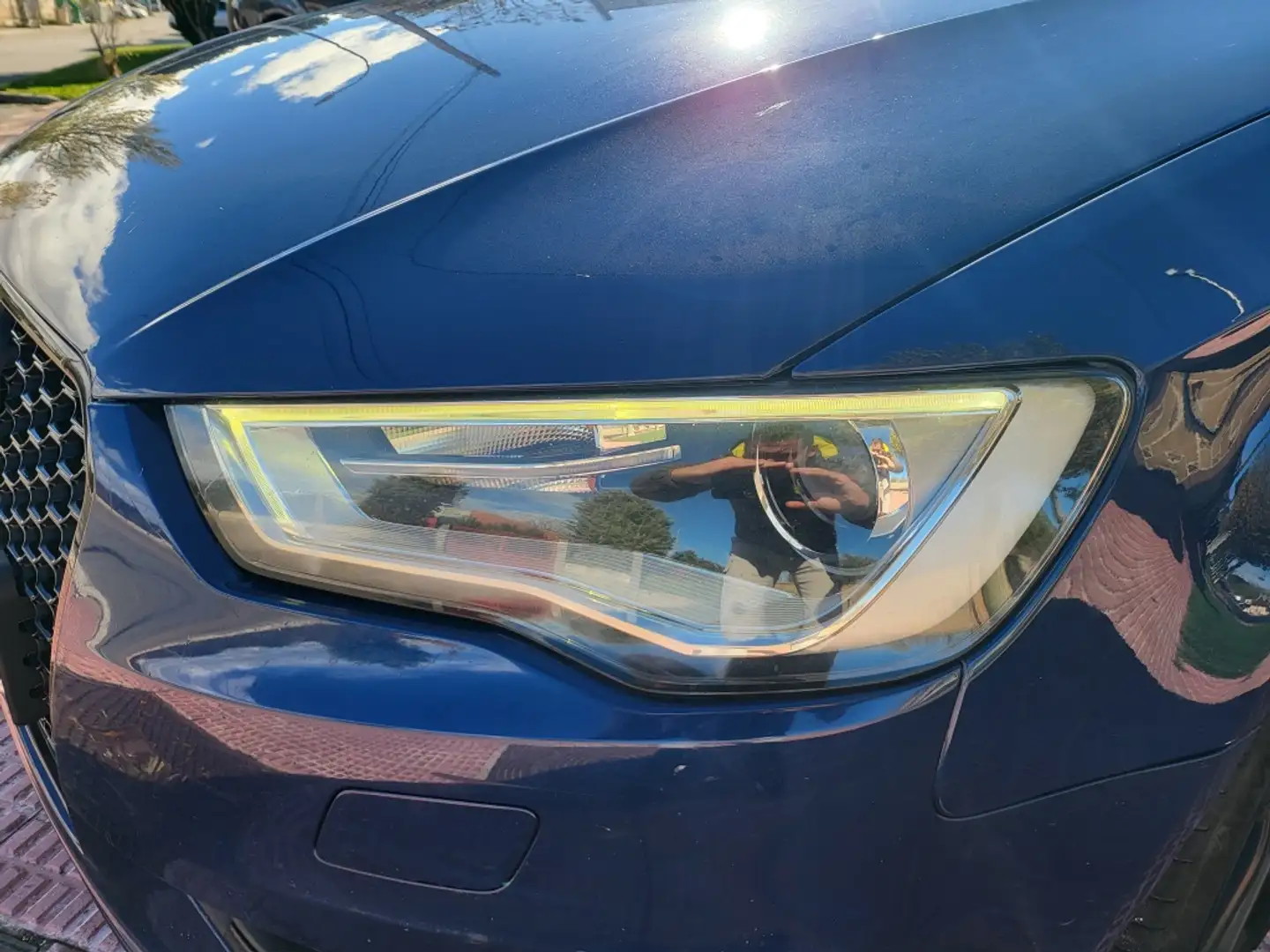 Audi A3 1.6TDI S line edition Bleu - 2