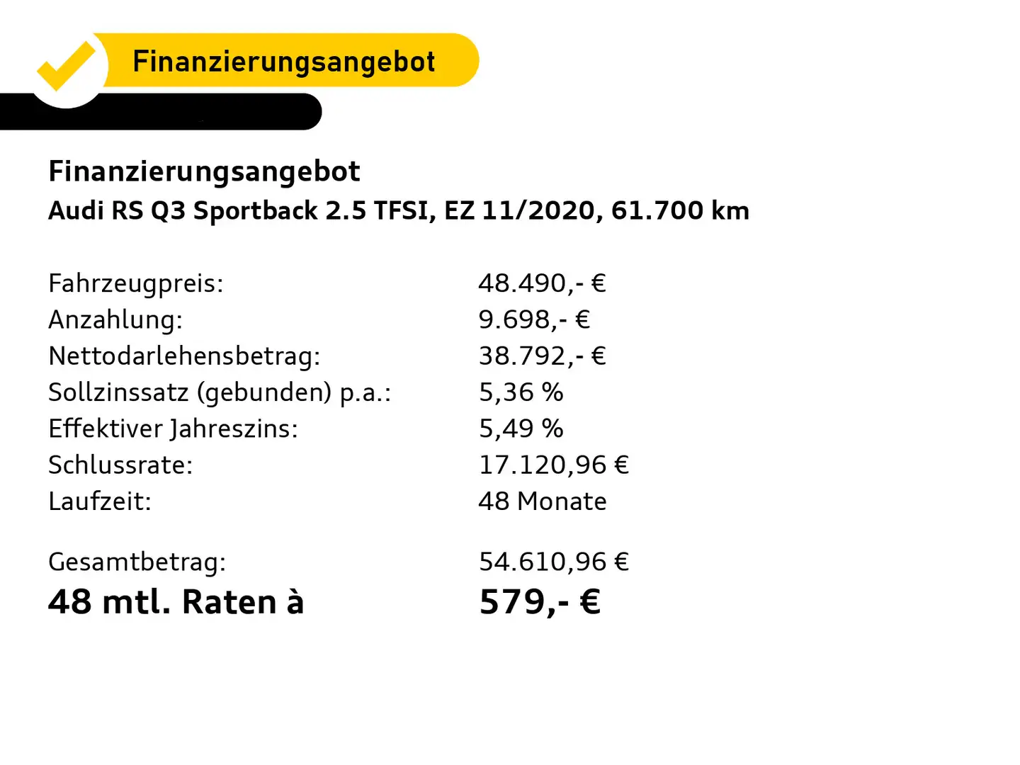 Audi RS Q3 2.5 TFSI quattro Grau - 2