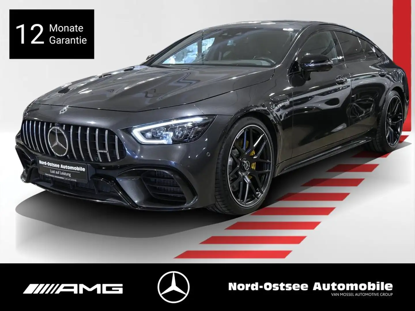 Mercedes-Benz AMG GT 63 S 4M+ Comand Standh. HUD 360 Burmester Gris - 1