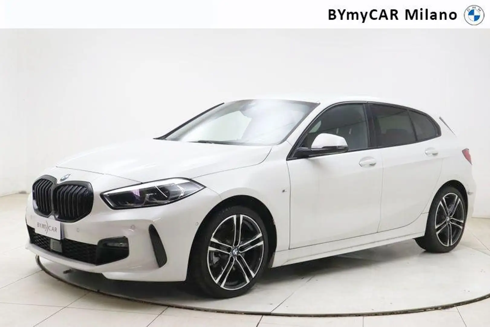 BMW 118 d Msport auto Bianco - 1