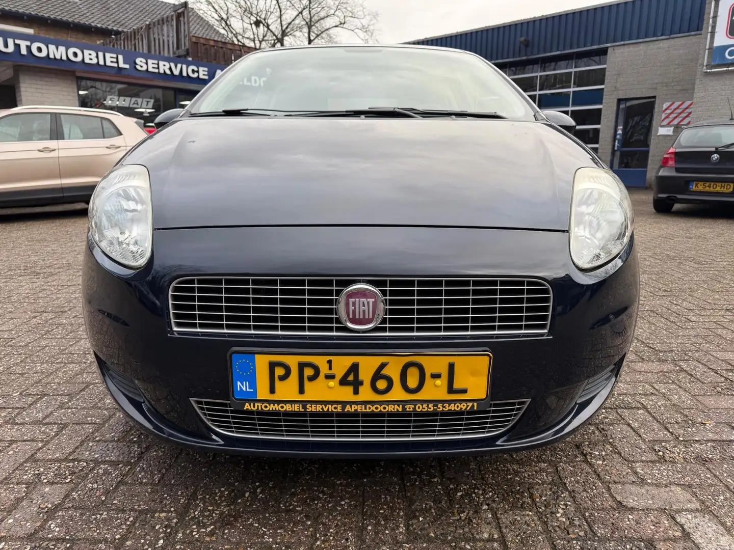 Fiat Grande Punto 1.2 Active ** ELEKTR. RAMEN*APK*STUURBEKR.*BOEKJES Blau - 2