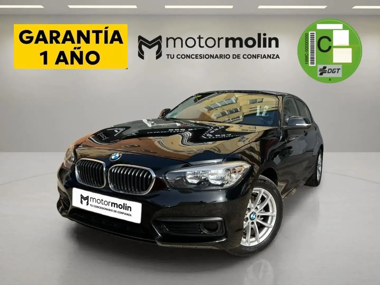BMW 116 116d Negro - 1