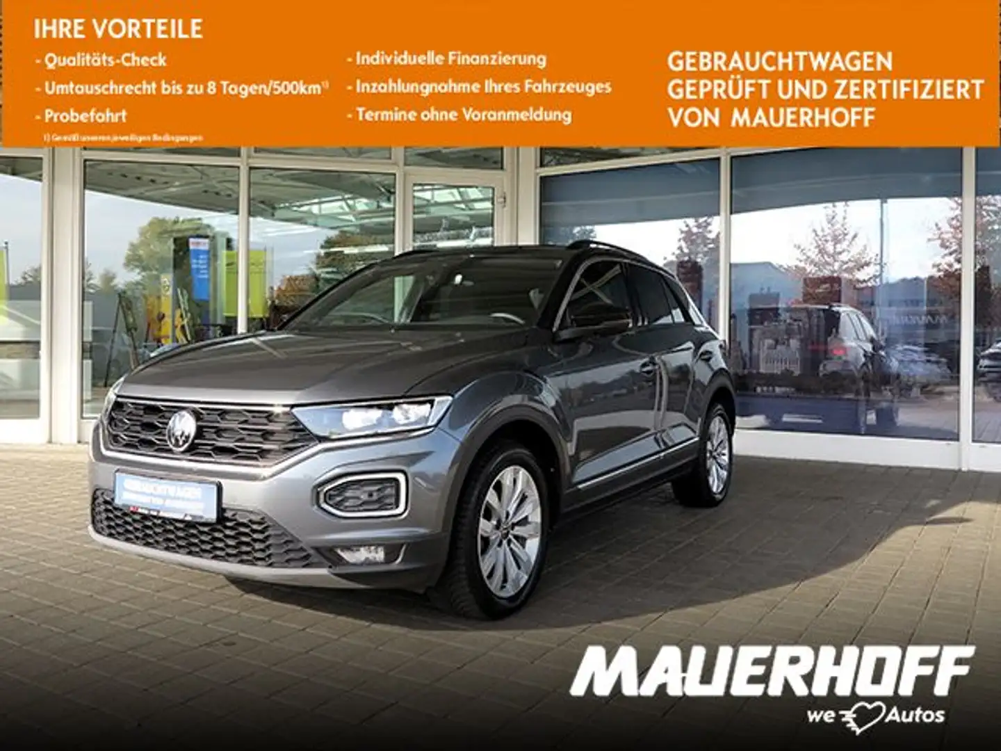 Volkswagen T-Roc Sport | Navi | PDC | Sitzhzg | LED | DAB Gris - 1