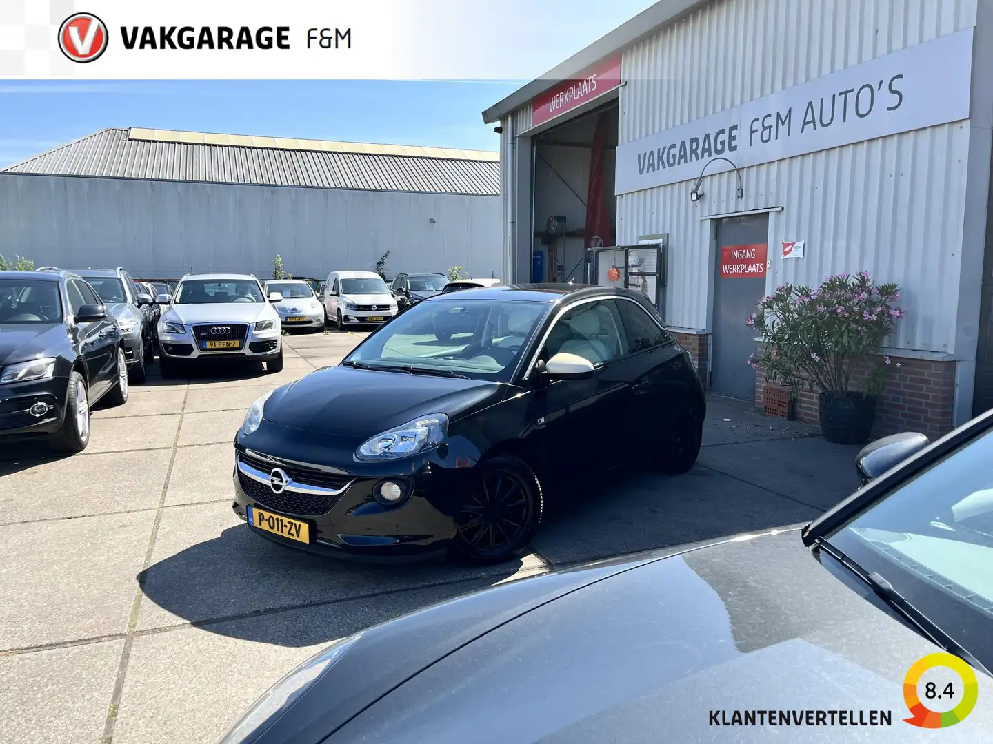 Opel Adam 1.4 Glam Zwart - 1