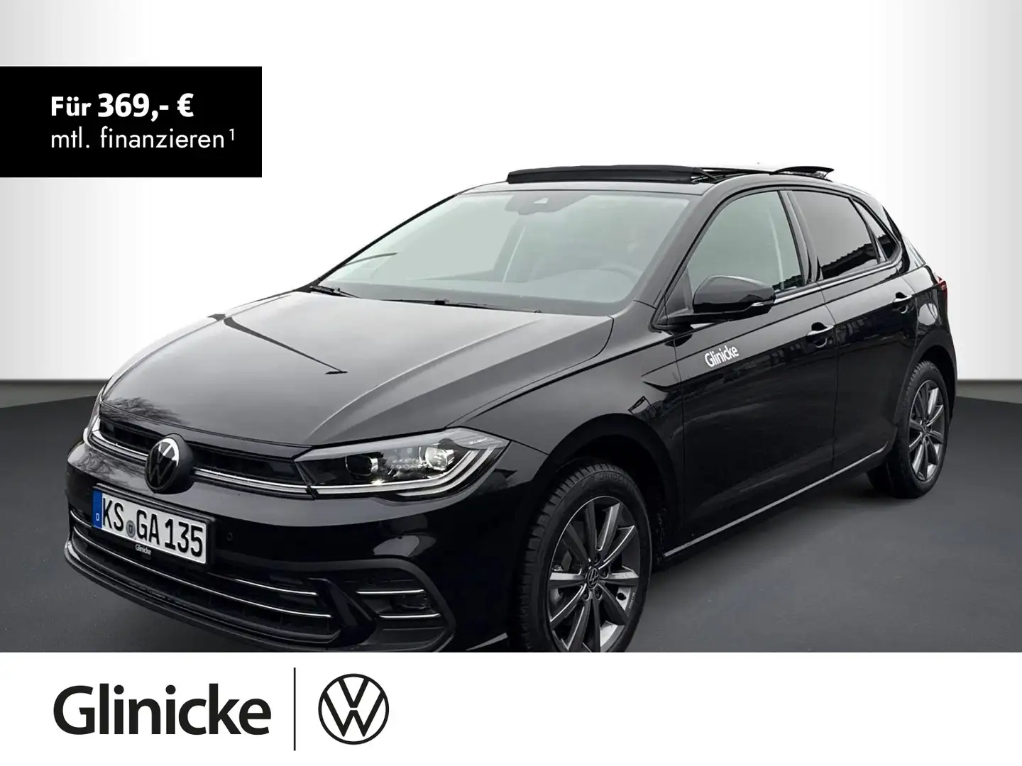Volkswagen Polo Style 1.0 TSI DSG, PANO, NAVI, RFK Schwarz - 1