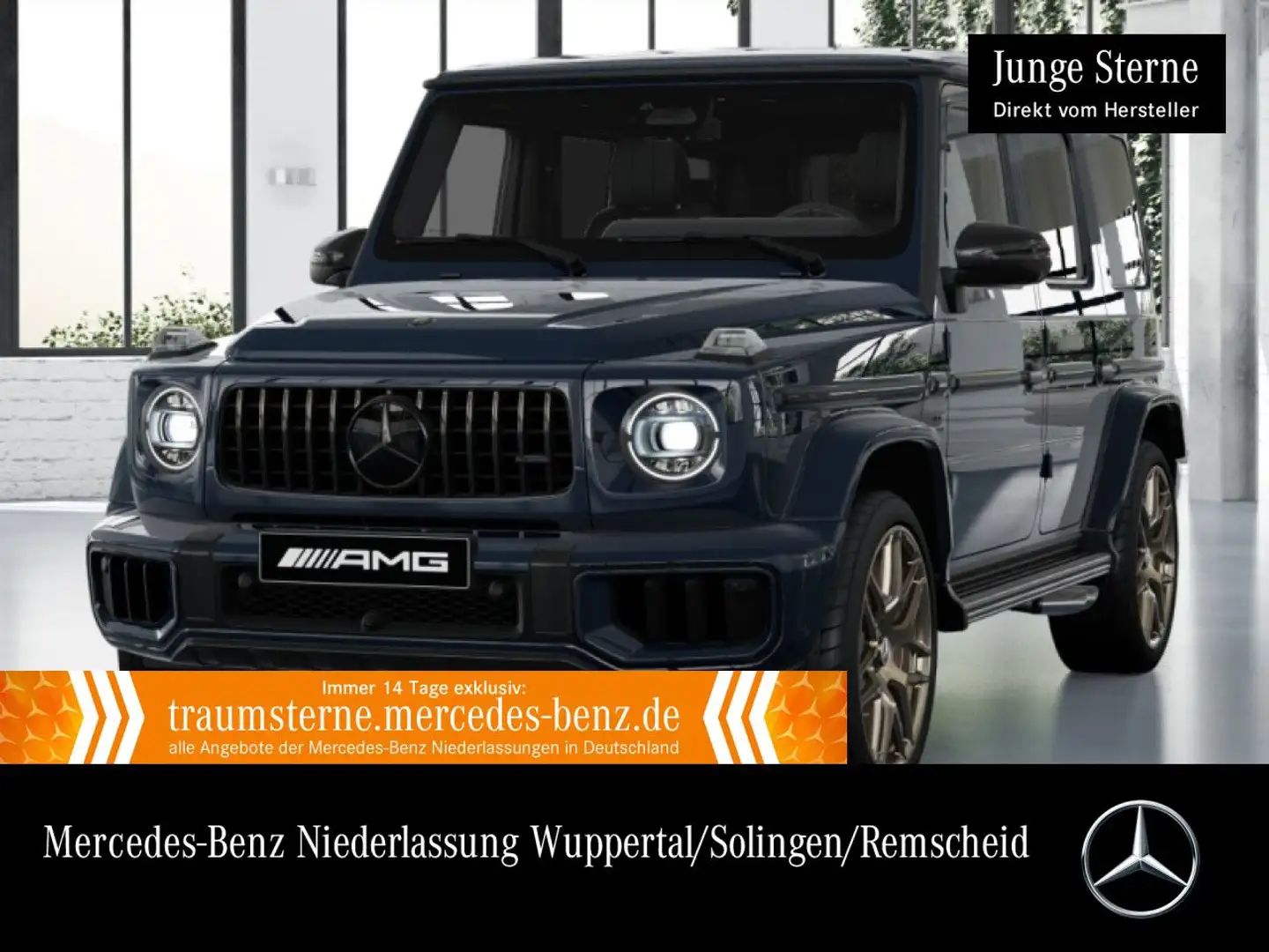 Mercedes-Benz G 63 AMG Burmester 3D Carbon Driversp Perf-Pack Blau - 1
