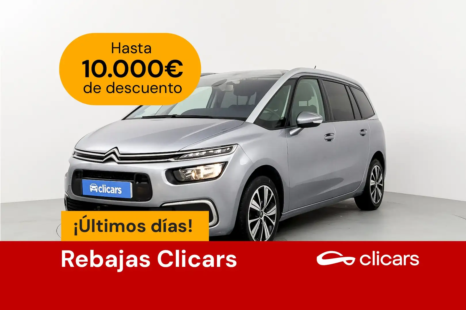 Citroen C4 Grand Spacetourer 1.2 PureTech S&S Feel 130 Gris - 1