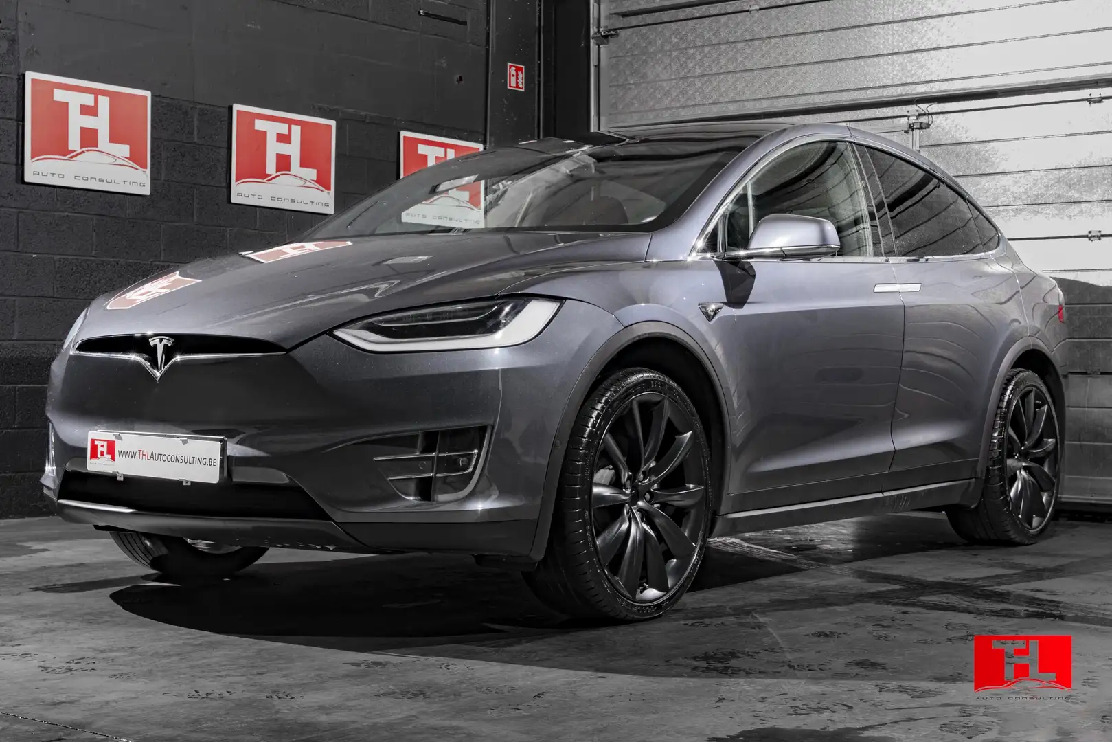 Tesla Model X Model X Long Range Raven 22"/Autopilot/5 seats Gris - 1