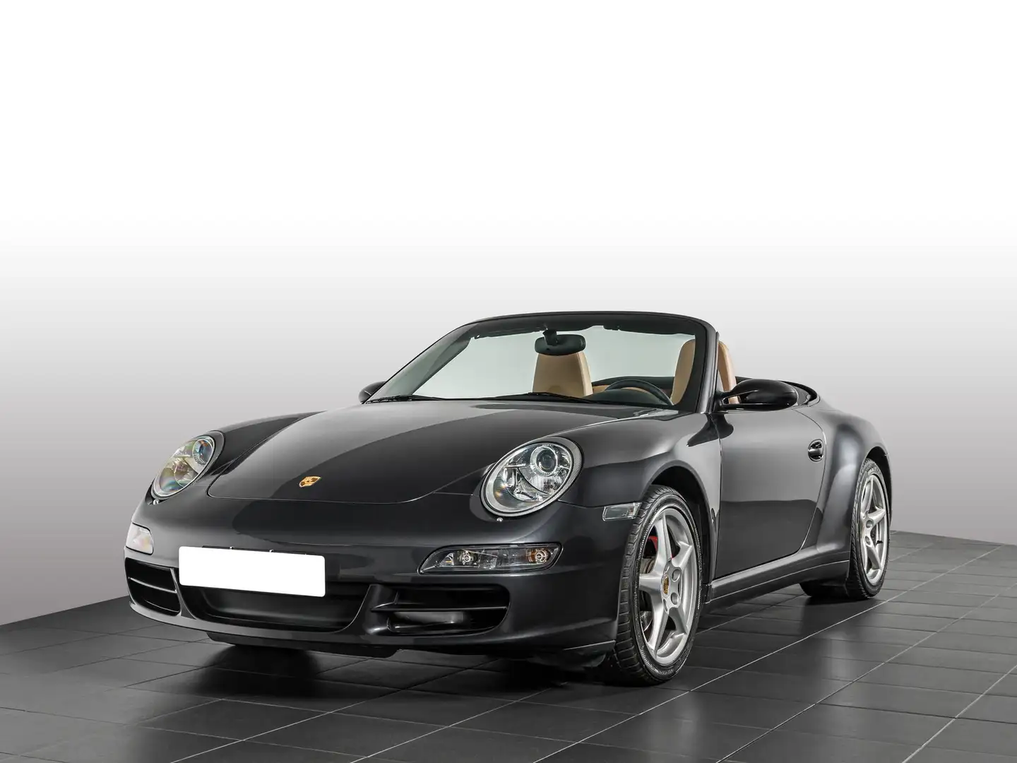 Porsche 997 Carrera 4 Cabriolet Gris - 1