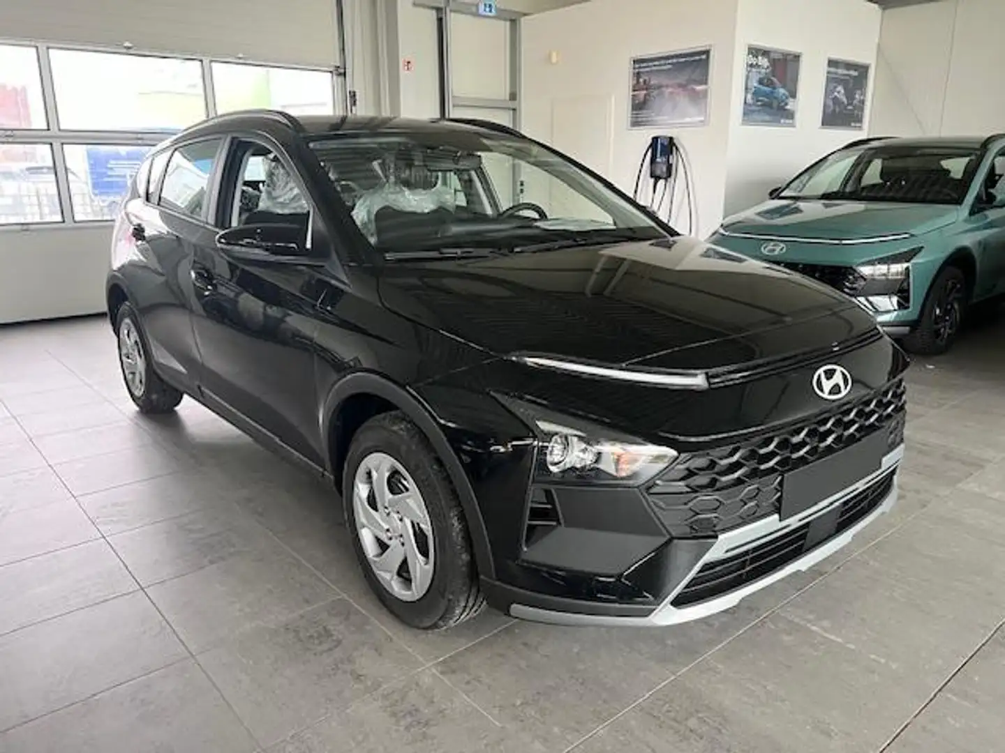 Hyundai BAYON FL 1.0 T-GDI Select.Navigation.PDC Schwarz - 2