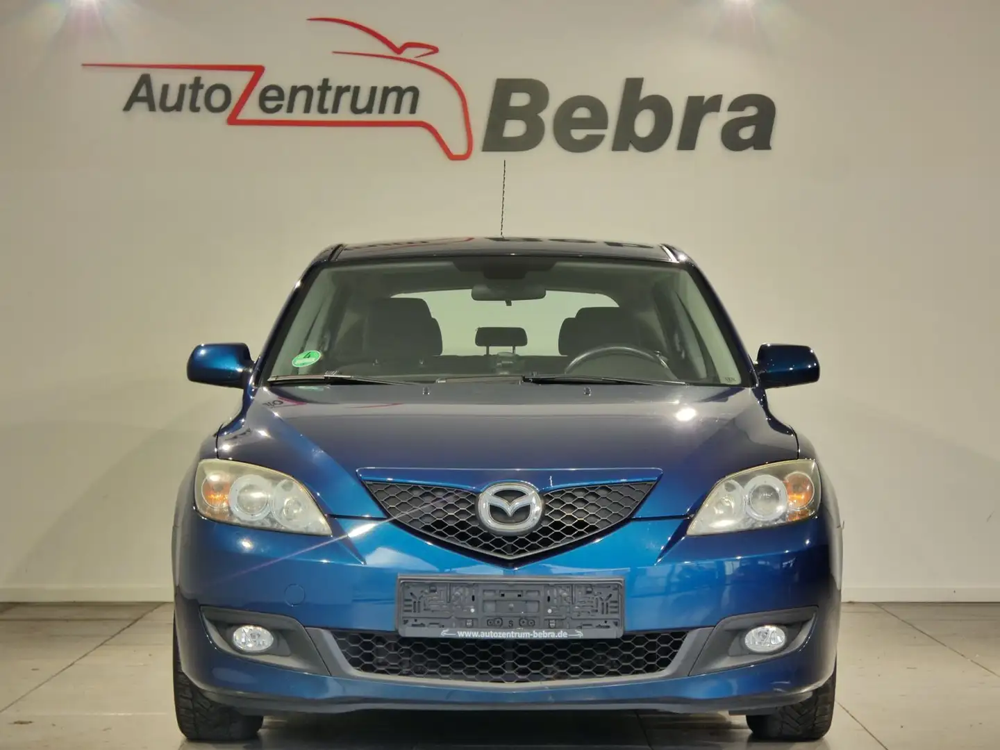 Mazda 3 Lim. 1.6 Sport Active Klima/Alufelgen/MFL Blauw - 2