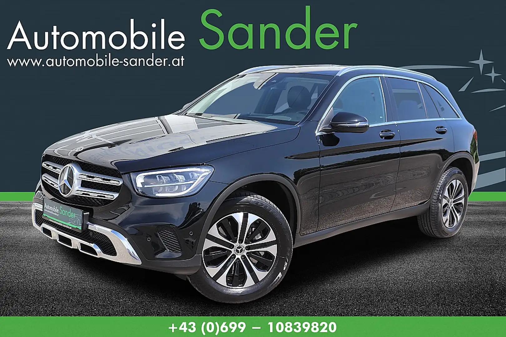 Mercedes-Benz GLC 300 de PHEV 4MATIK *Exclusive-Line/1.Besitz* Schwarz - 1