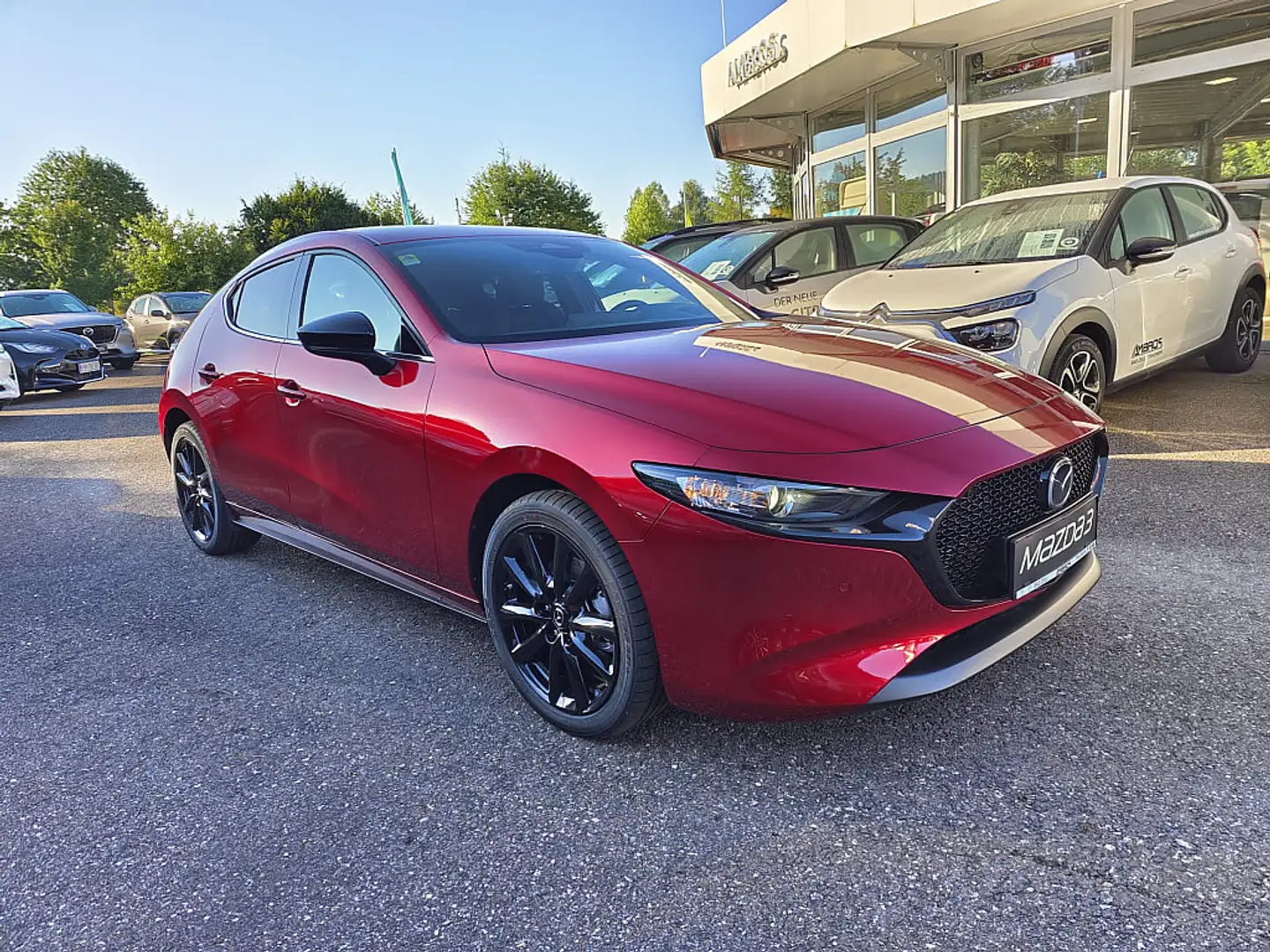Mazda 3 Mazda3 e-Skyactiv-G140 2,5i 4-Zylinder Exclusiv... Червоний - 1