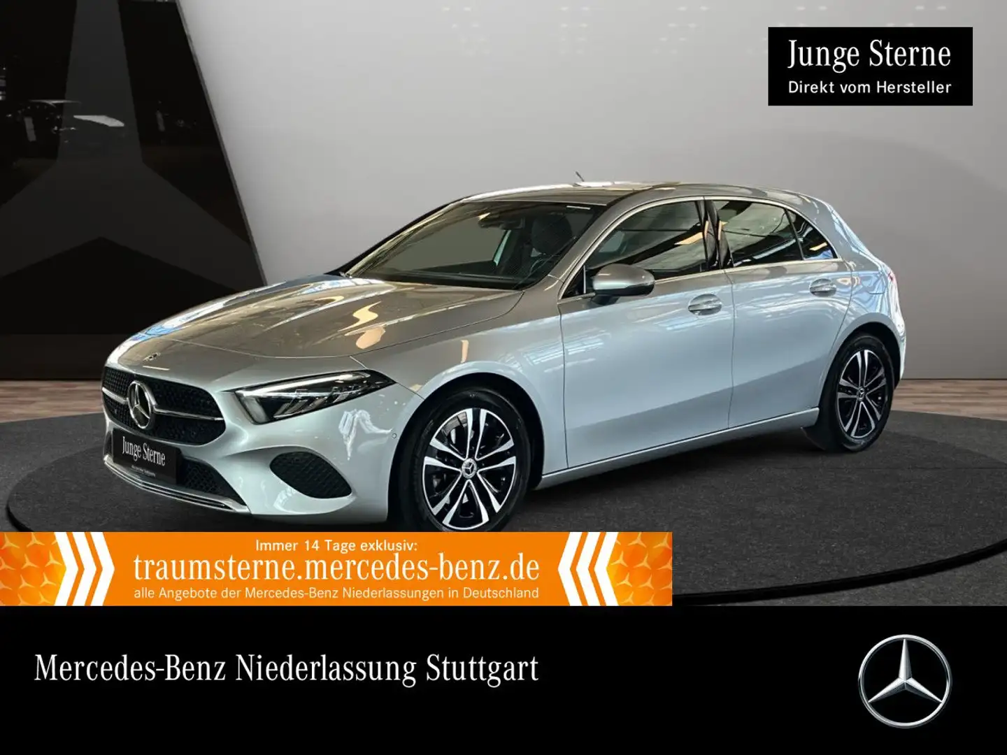 Mercedes-Benz A 200 PROGRESSIVE+AHK+LED+KAMERA+7G Plateado - 1