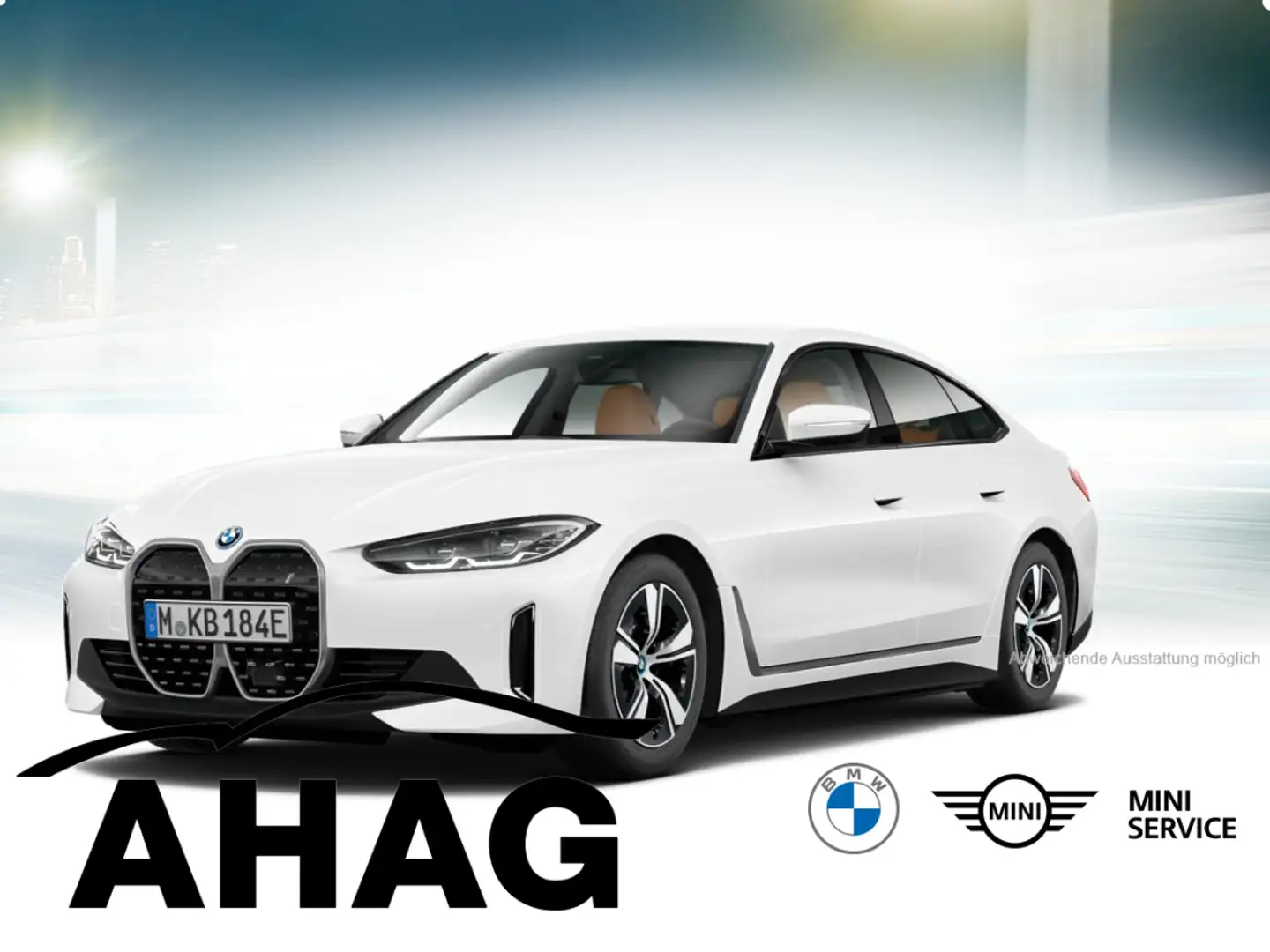 BMW i4 eDrive40 Klimaaut. Sitzhzg. Vorn Weiß - 2