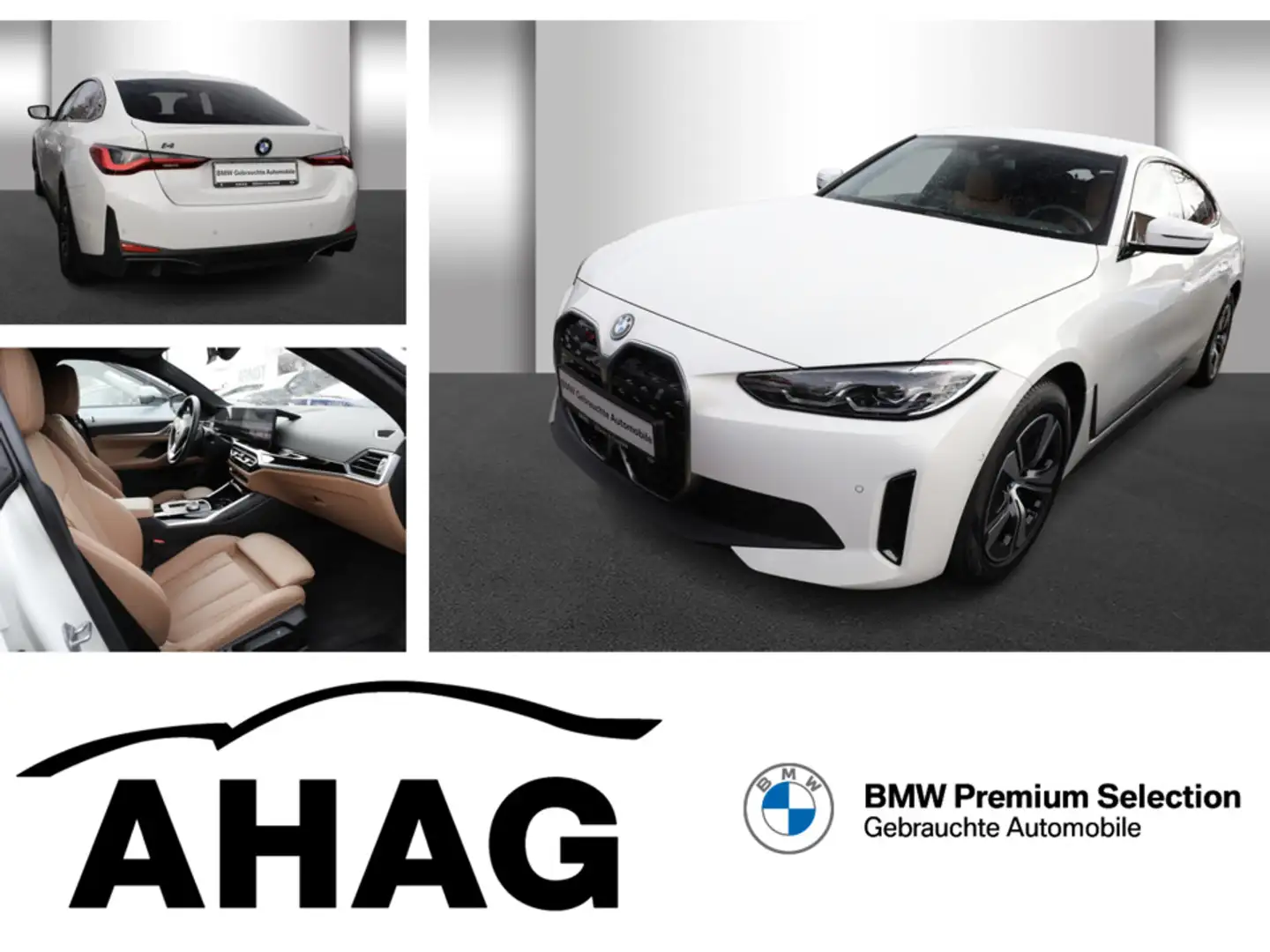 BMW i4 eDrive40 Klimaaut. Sitzhzg. Vorn Blanc - 1