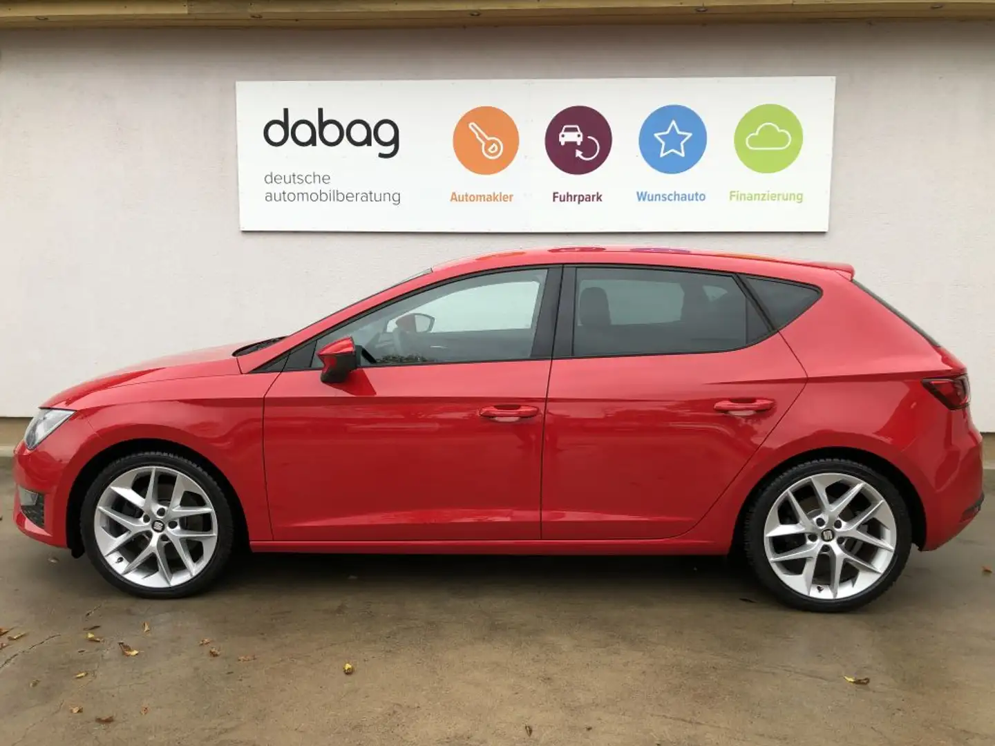 SEAT Leon 1.8 TSI Start&Stop DSG FR LED 2-ZKlima Shz Tempom Piros - 2