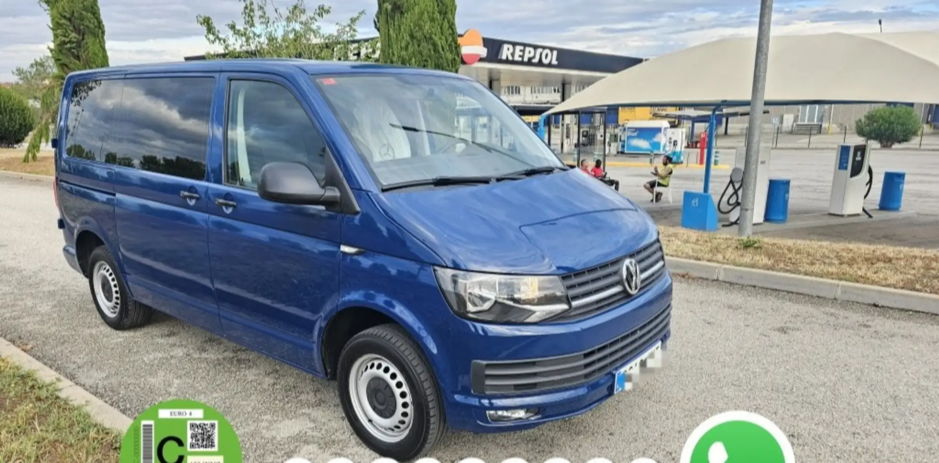 Volkswagen Transporter Kombi 2.0TDI SCR BMT 75kW Azul - 2