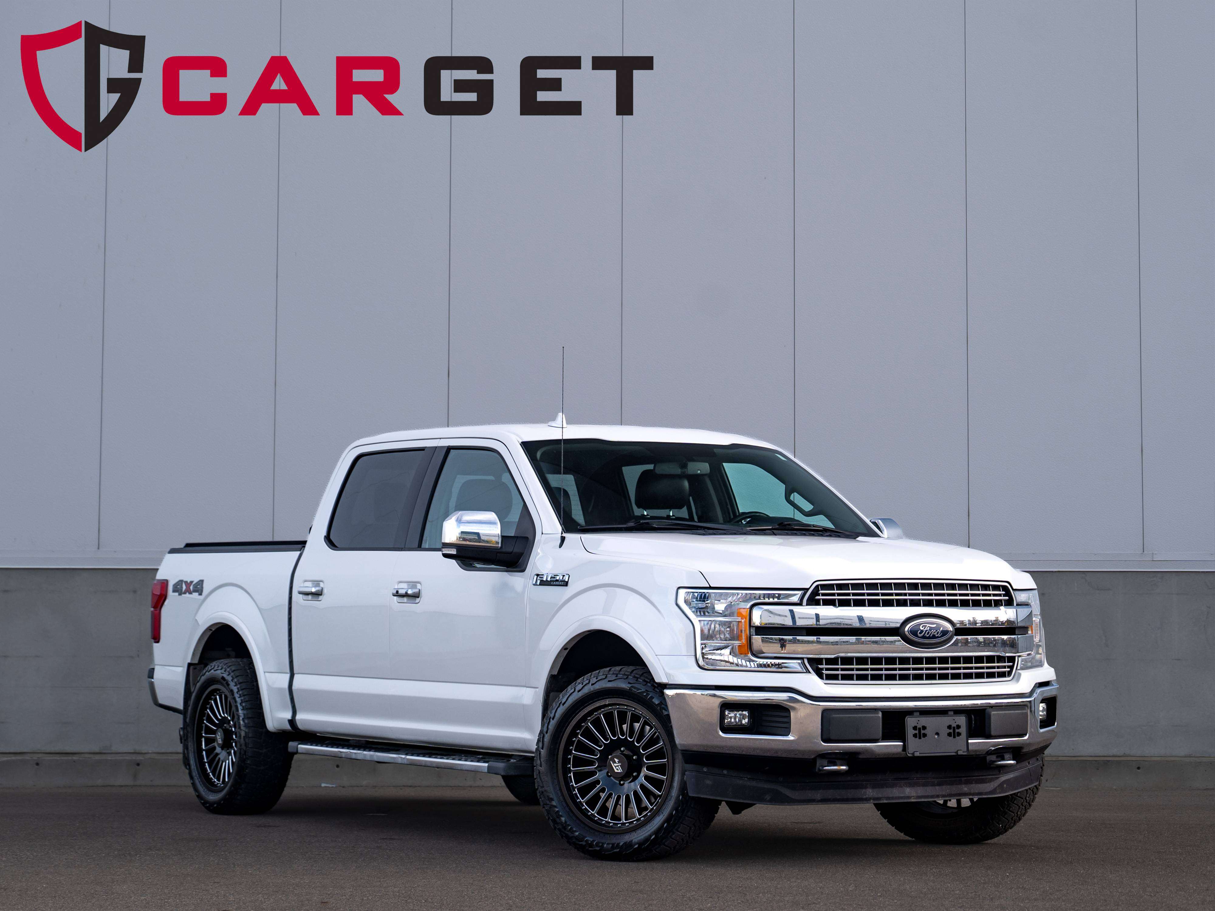White 2018 Ford F-150 Pickup Truck Four-Wheel Drive Automatic