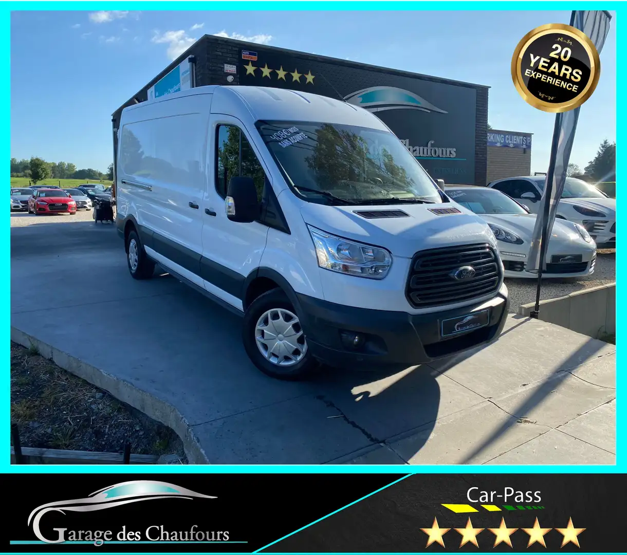 Ford Transit 2.0 TDCi - ! L3H2 ! - Tva Récup. - 1er Propr. Wit - 1