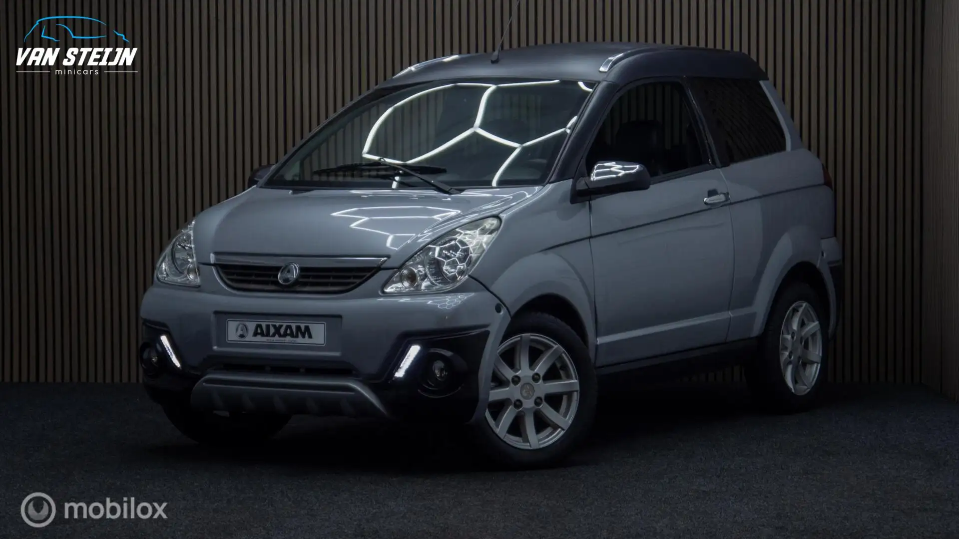 Aixam Crossline Brommobiel Pack XXL | Top Conditie | 45dkm Grau - 2