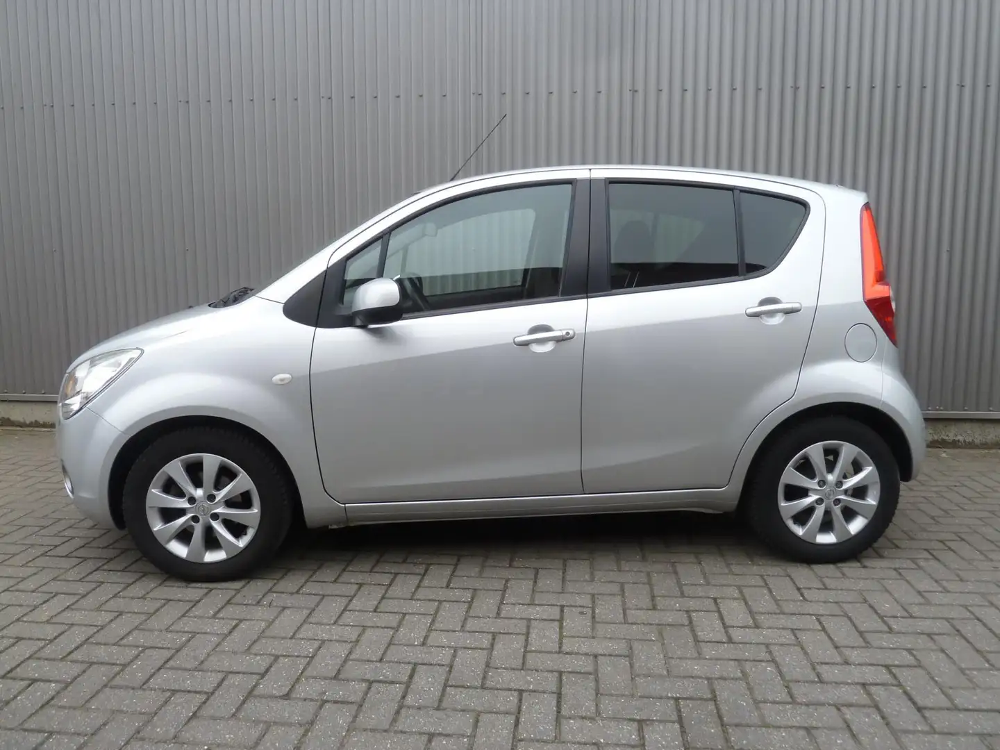 Opel Agila 1.0 Berlin/Airco/Audio/Lmv Grijs - 2