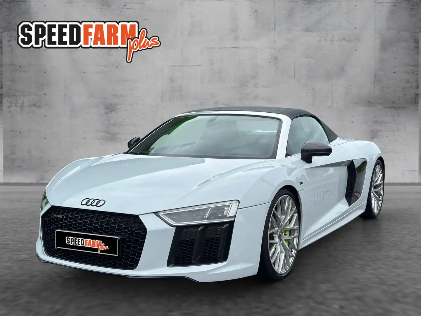 Audi R8 5.2 FSI quattro Spyder Weiß - 1