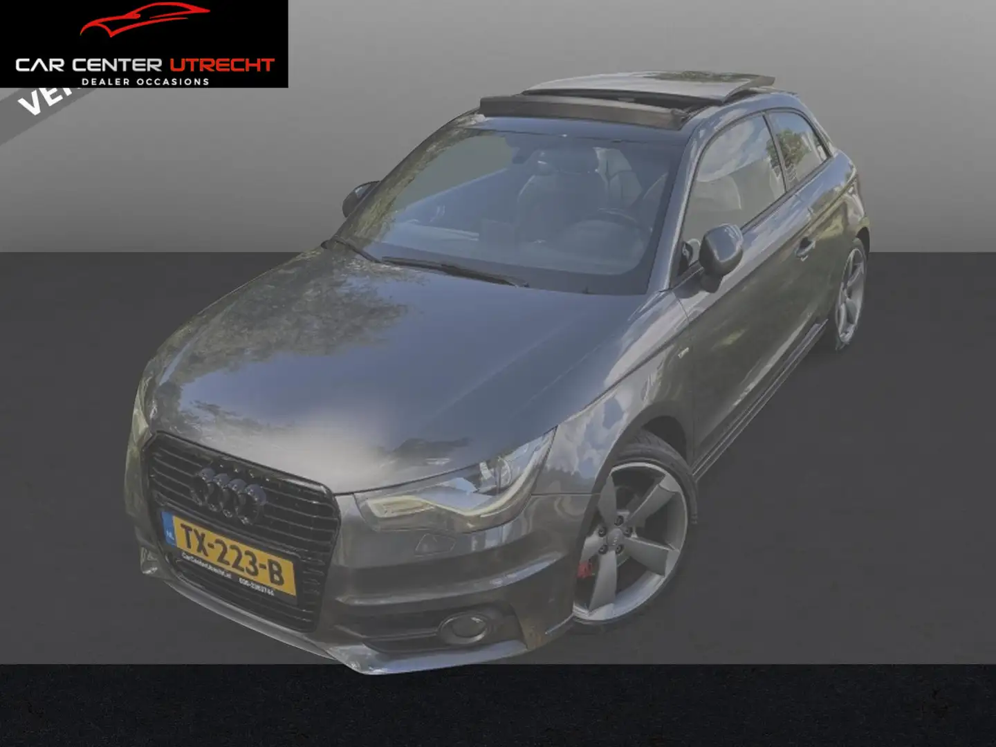 Audi A1 1.4 TFSI Pro Line S pano navi automaat VERKOCHT Grijs - 1