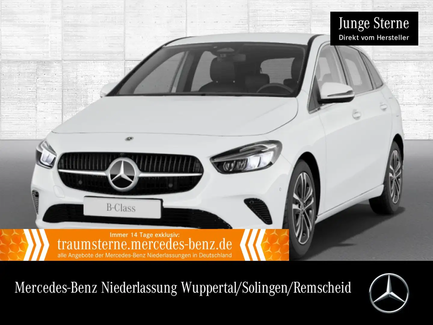 Mercedes-Benz B 200 PROGRESSIVE+LED+KAMERA+TOTW+7G Weiß - 1
