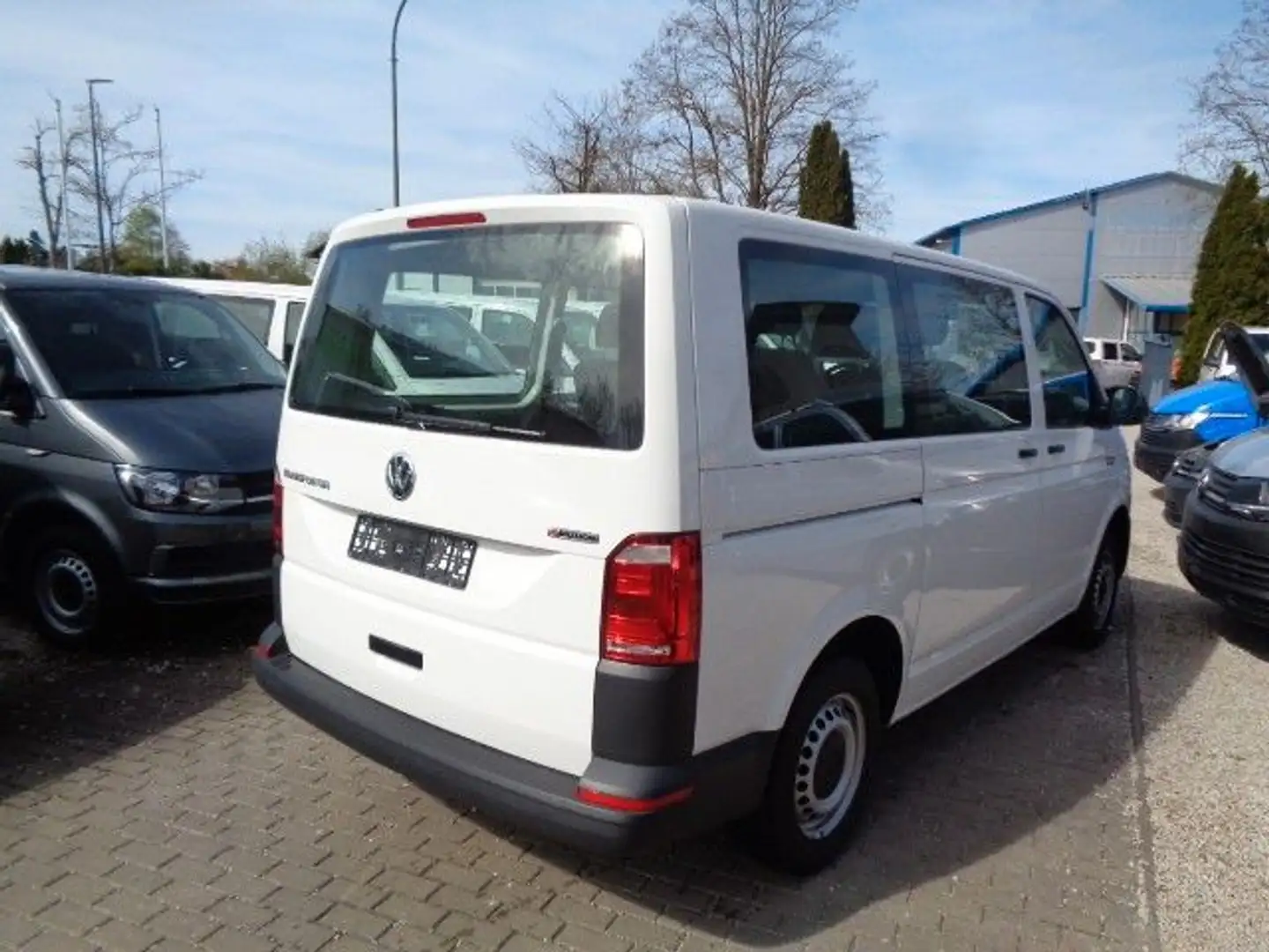 Volkswagen T6 Kombi T6 7-Sitzer-Stoff 4motion 1. Hand Klima Weiß - 2