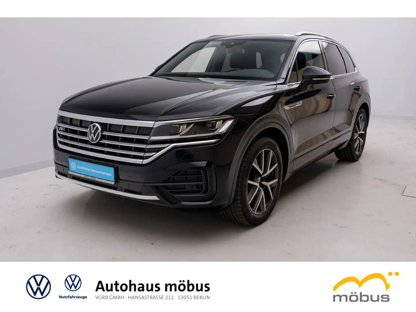Volkswagen Touareg 3.0 V6 TDI *R-LINE*4M*NAV*VC*SHZ*LEDER* Schwarz - 2