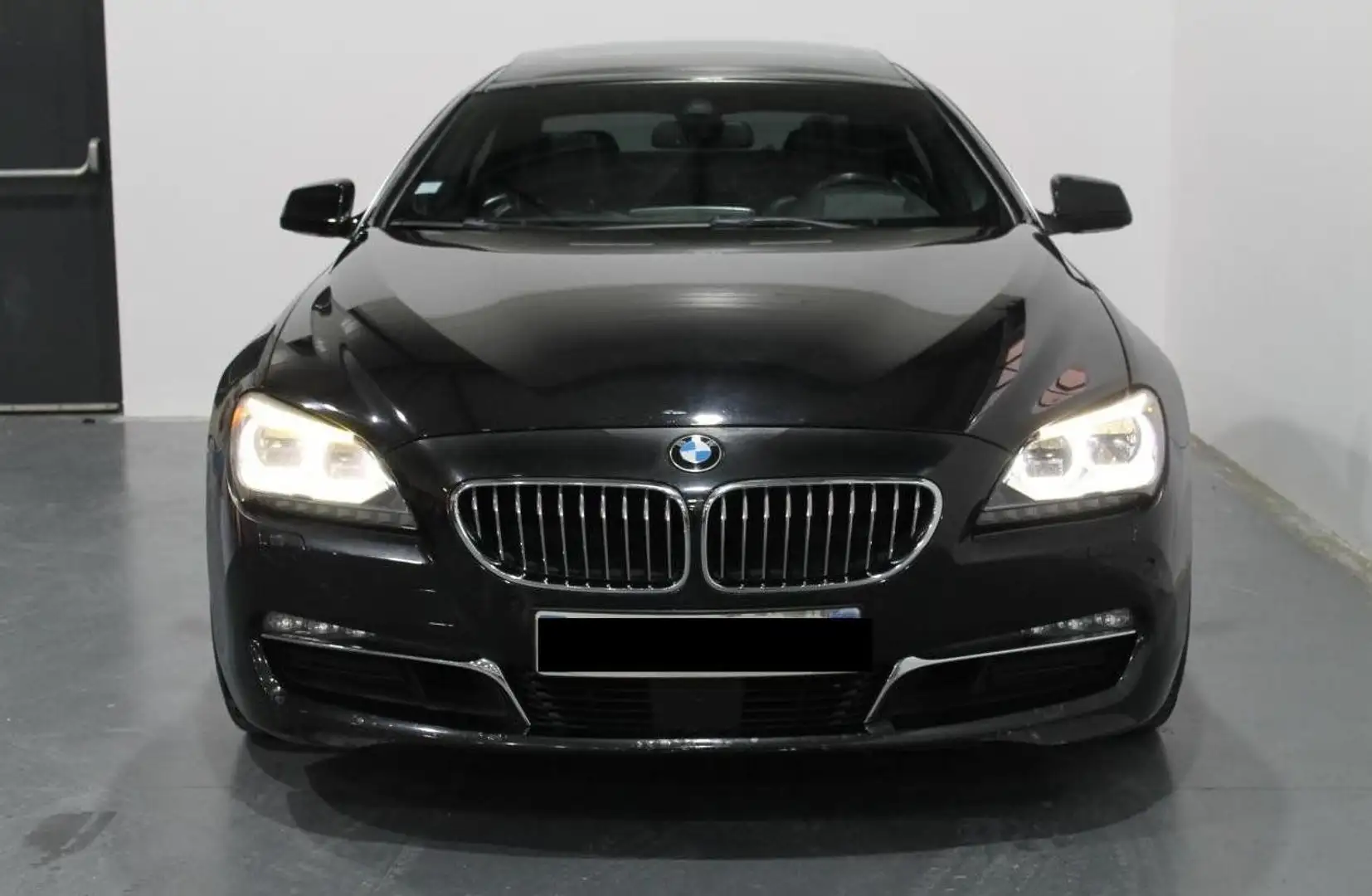 BMW 640 SERIE 640d xDrive Coupé Exclusive Individual - BVA Sport F06 640d xDrive PHASE 1 Schwarz - 2
