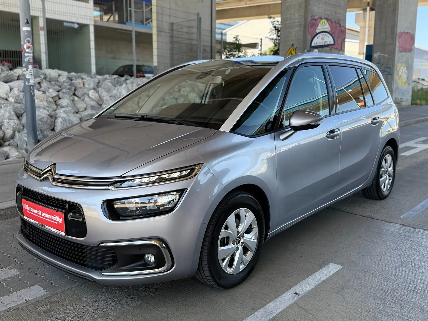 Citroen Grand C4 Picasso AUTOMATIK 7-Sitzer SpaceTourer BlueHDI 120 S Grau - 1