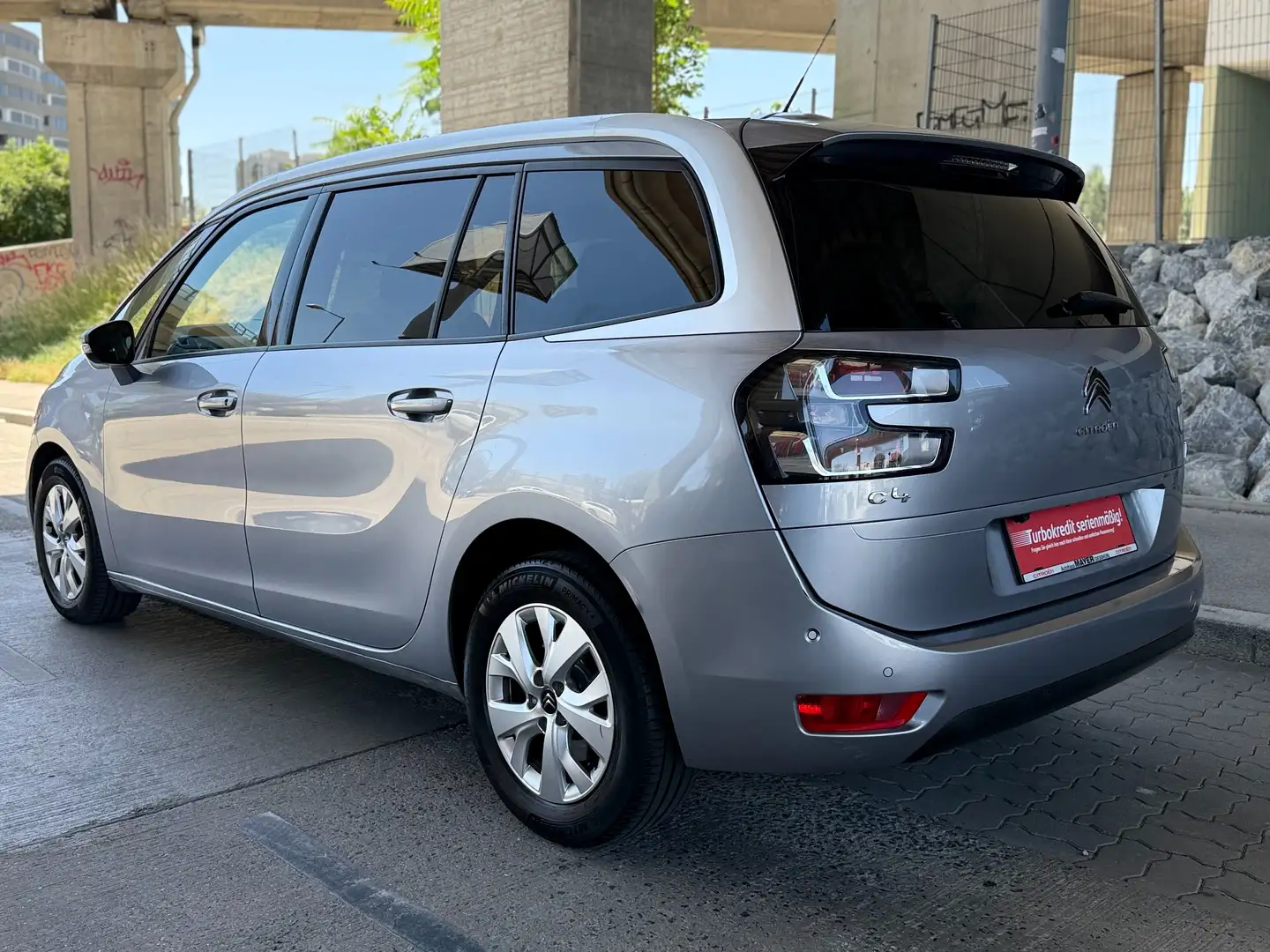 Citroen Grand C4 Picasso AUTOMATIK 7-Sitzer SpaceTourer BlueHDI 120 S Grau - 2