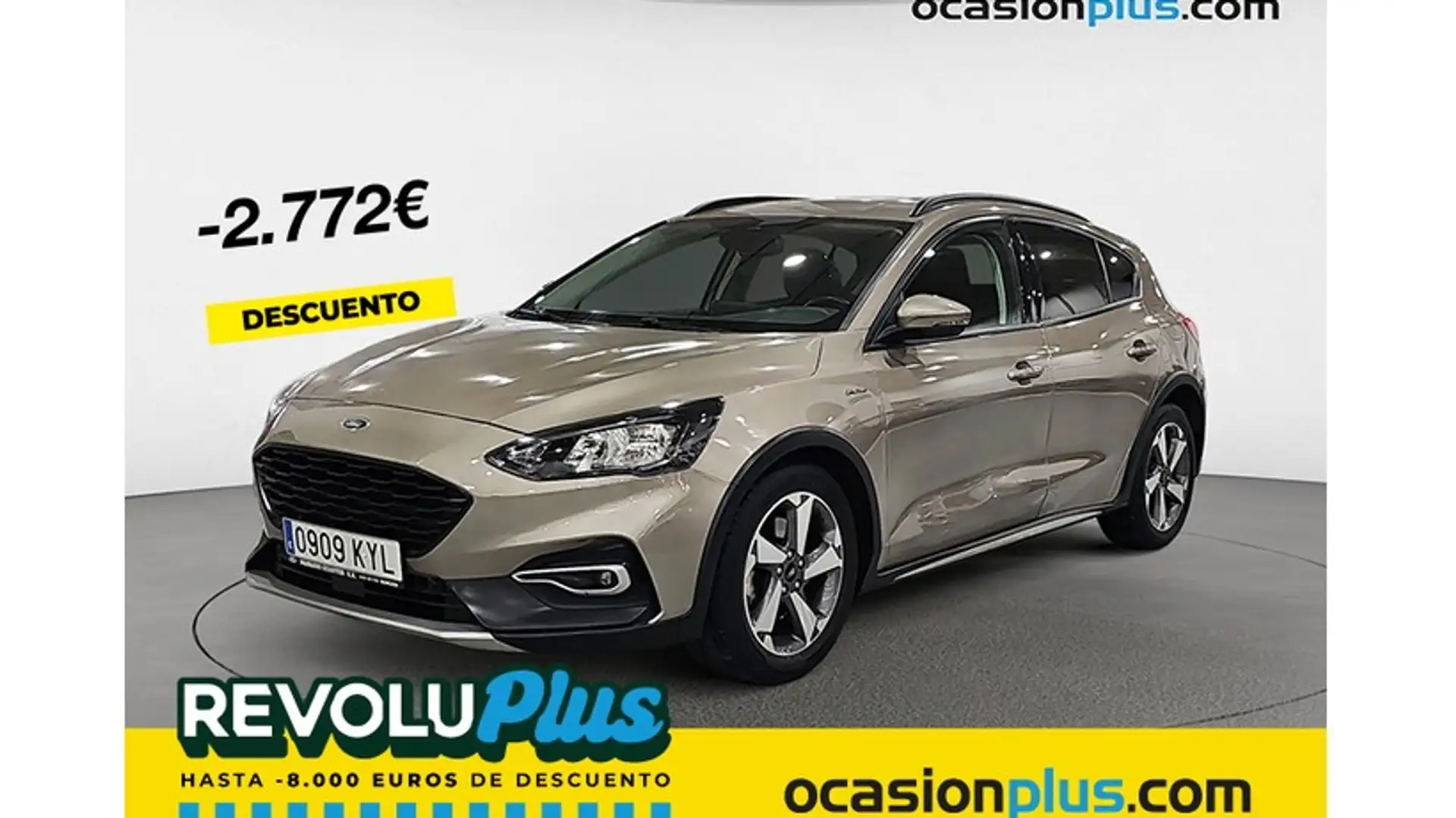 Ford Focus 1.0 Ecoboost Active Aut. 125 Gris - 1