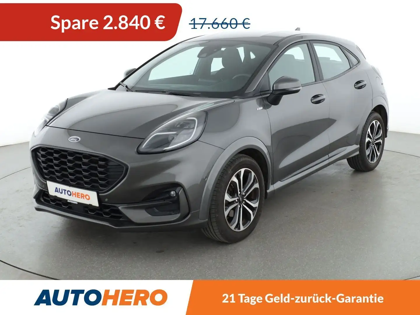 Ford Puma 1.0 EcoBoost Mild-Hybrid ST-Line *NAVI*LED*CAM*ACC Grigio - 1