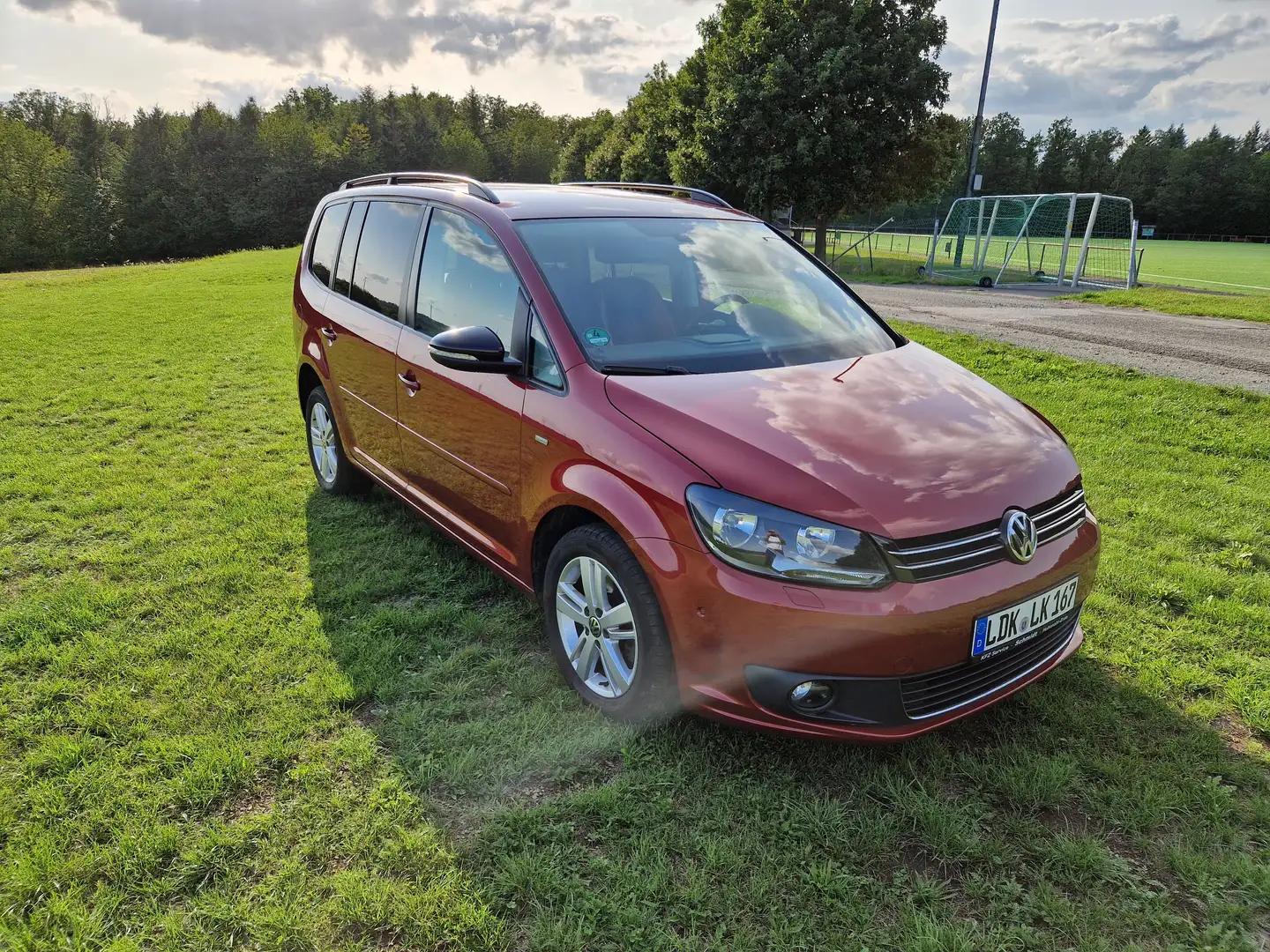 Volkswagen Touran Touran 1.4 TSI DSGMATCH Červená - 1