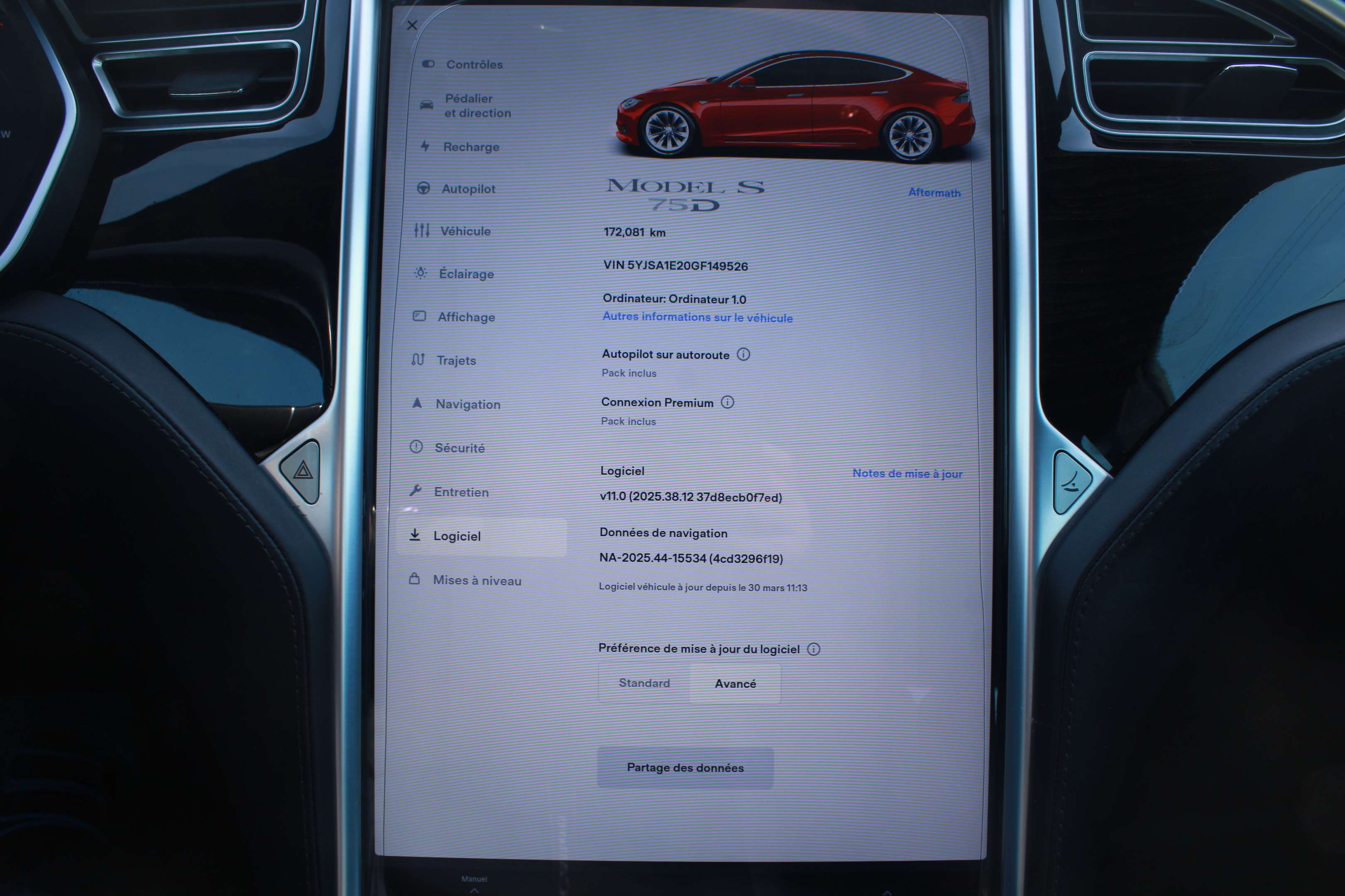 2016 Tesla Model S Tesla Model S 2016 MODEL S75D thumb 20