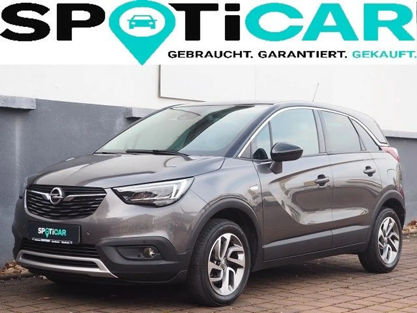 Opel Crossland X Innovation+KAMERA+PDC+SITZHEIZUNG+ Grijs - 1