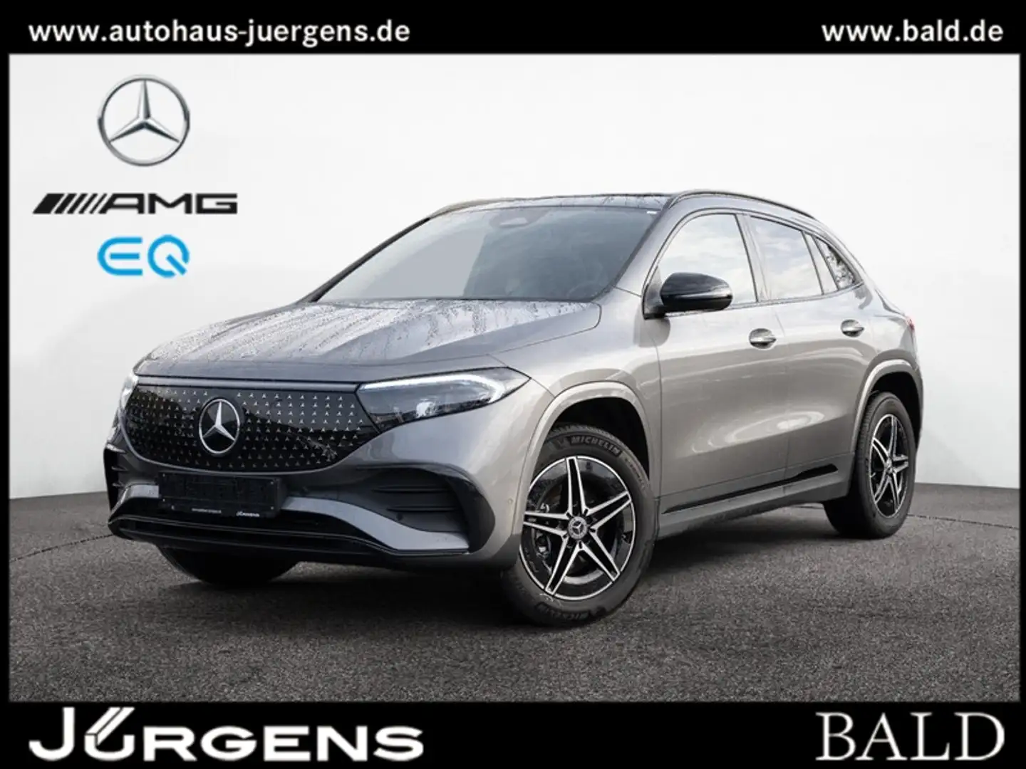 Mercedes-Benz EQA 250 + AMG-Sport/LED/Cam/Pano/AHK/Sound/Night Grau - 1