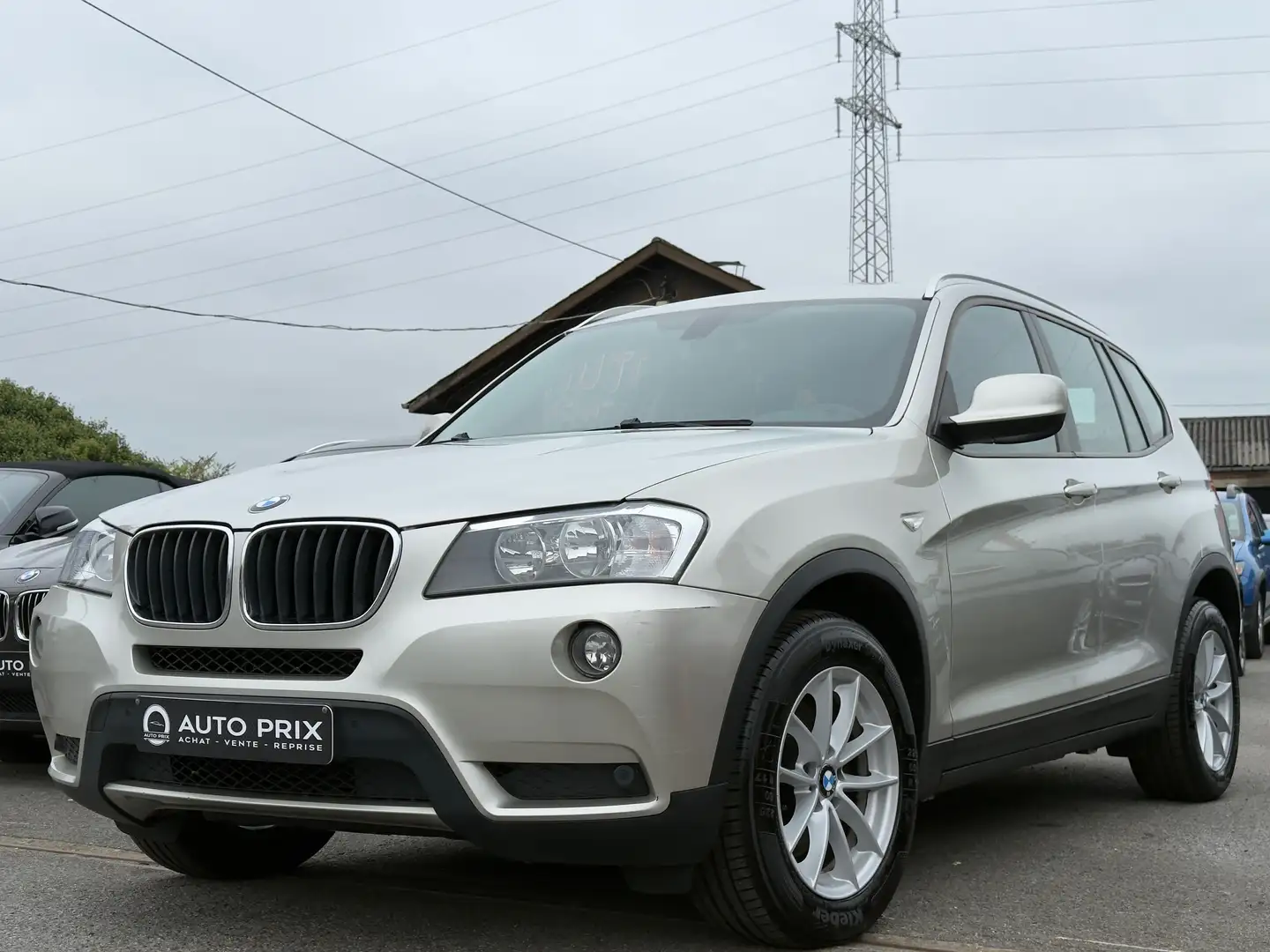 BMW X3 dA xDrive20 Navi PDC Cuir Start&Stop Carnet Grijs - 1