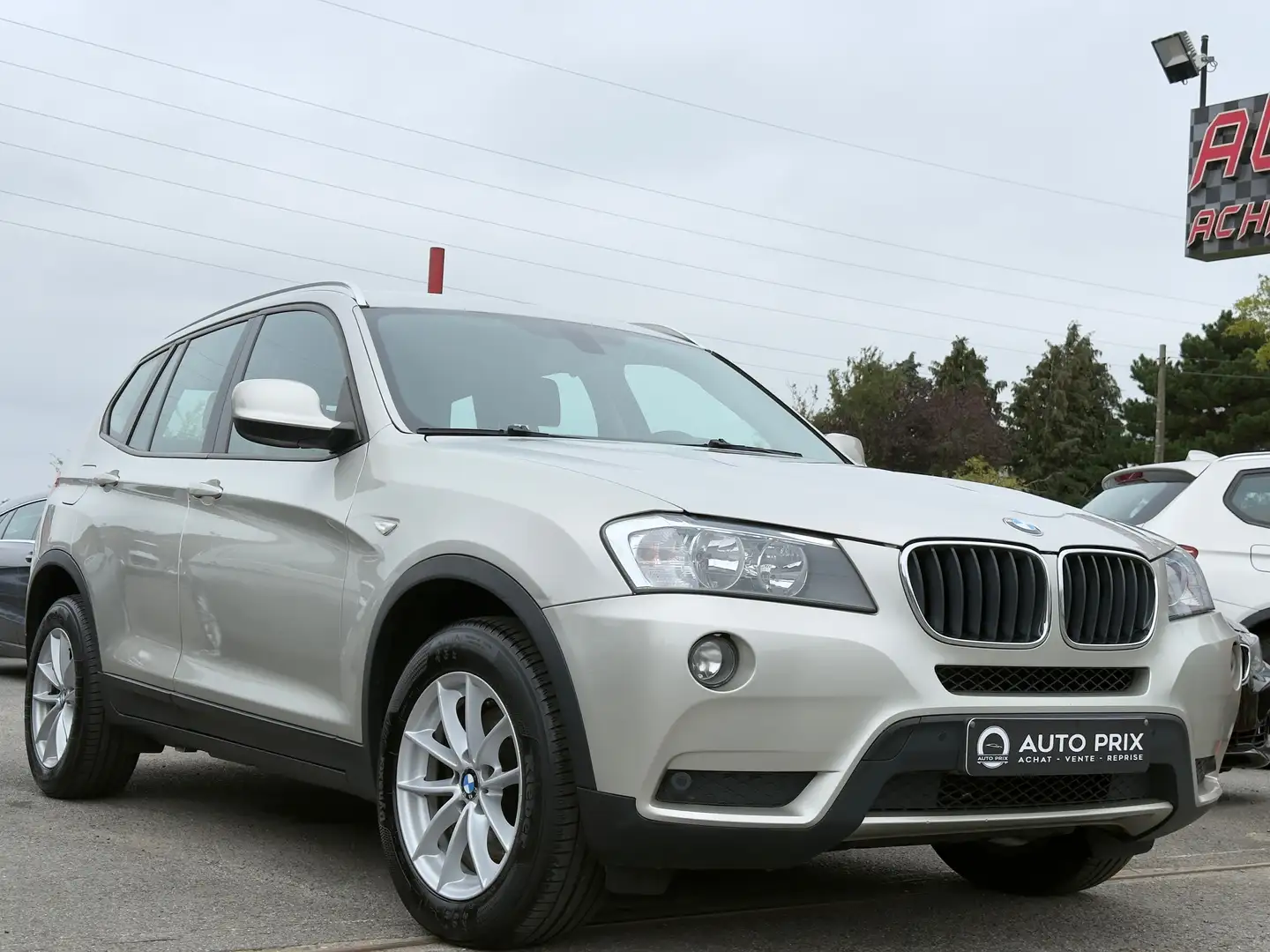 BMW X3 dA xDrive20 Navi PDC Cuir Start&Stop Carnet Grijs - 2