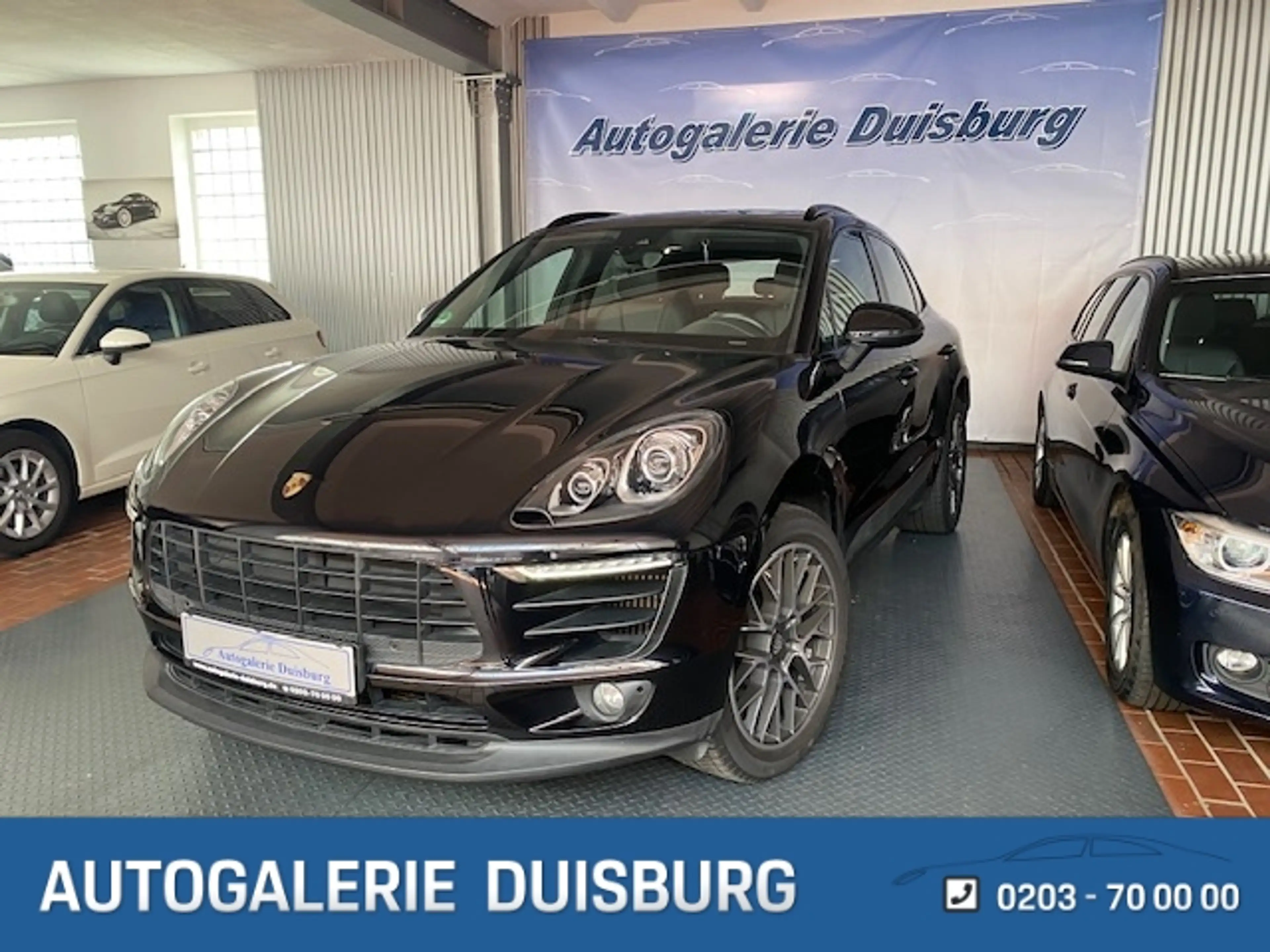 Porsche Macan S Pano Kamera elektr.AHK AD Memory Sitze Navi Lede
